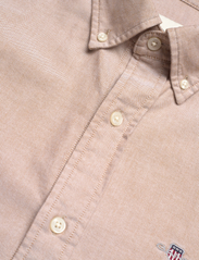 GANT - SLIM OXFORD SHIRT - oksfordo marškiniai - woody brown - 3