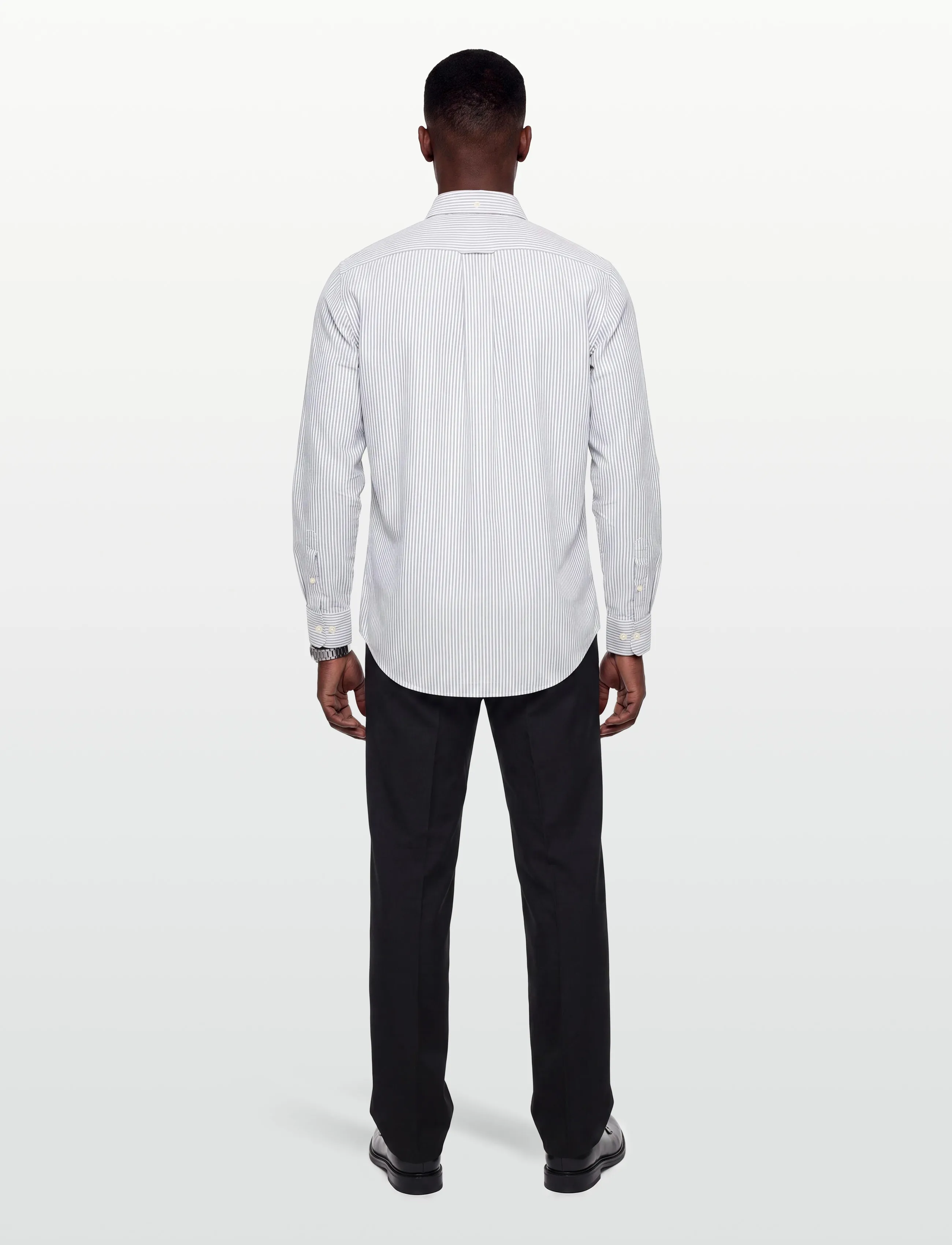 Gant - REG CLASSIC OXFORD STRIPE SHIRT - oxford-hemden - faded taupe - 4