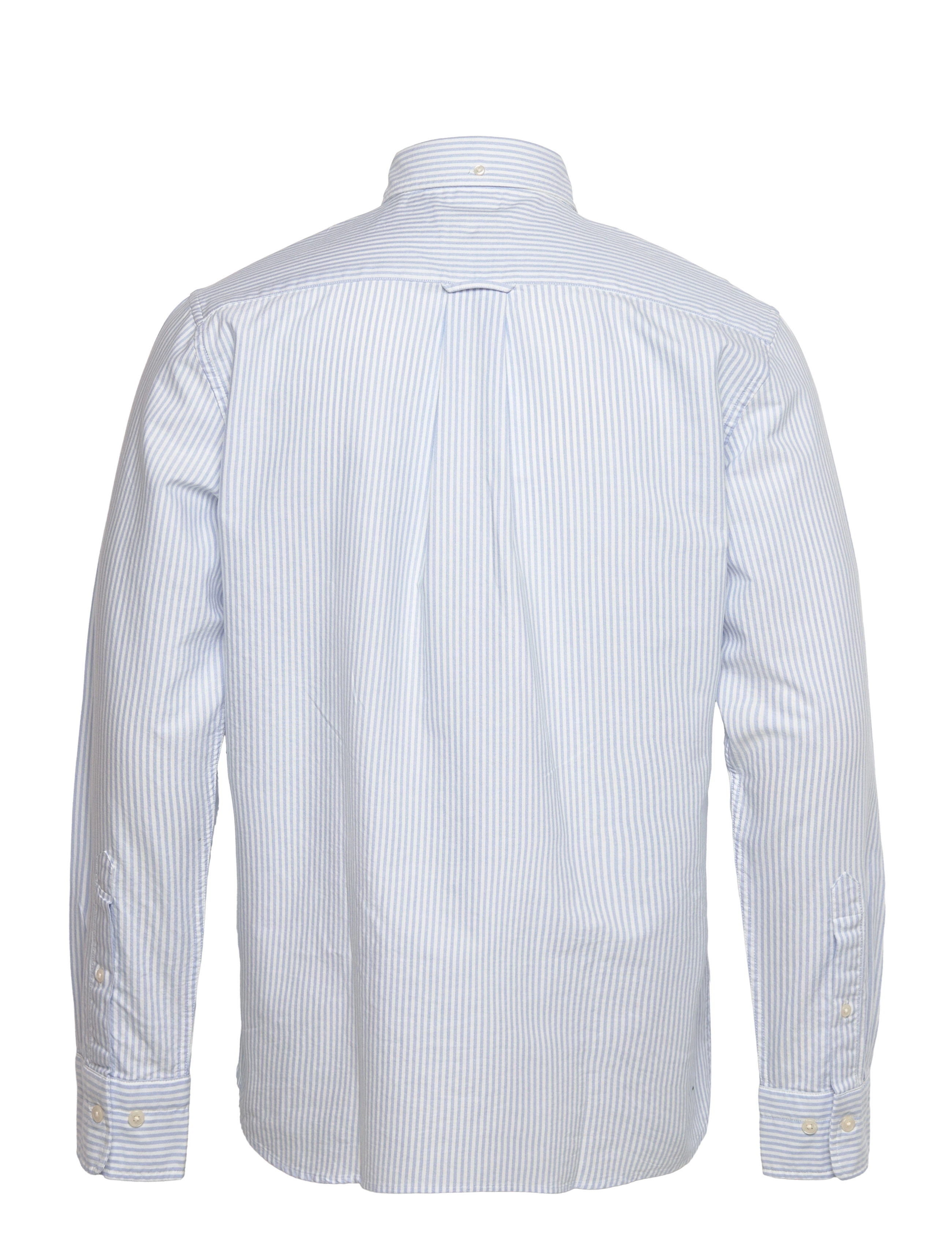 Gant - REG OXFORD BANKER STRIPE SHIRT - oxford shirts - light blue - 2