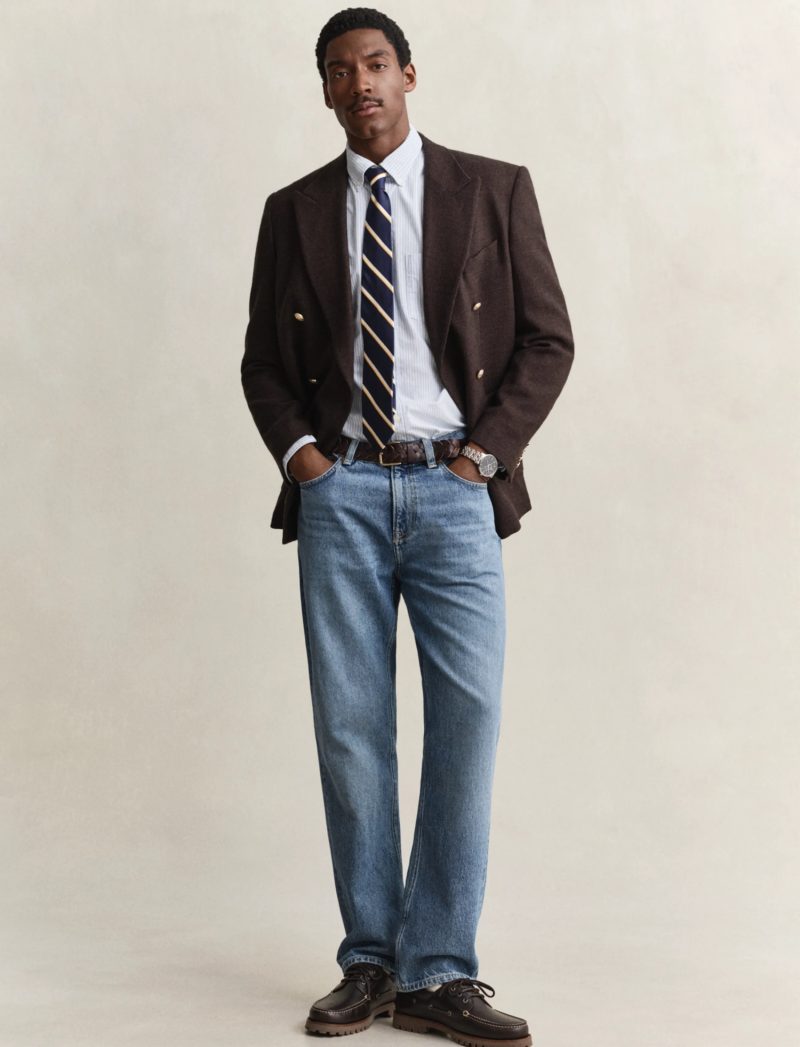 Gant Reg Classic Oxford Stripe Shirt skjortor & blusar herr – bild 9