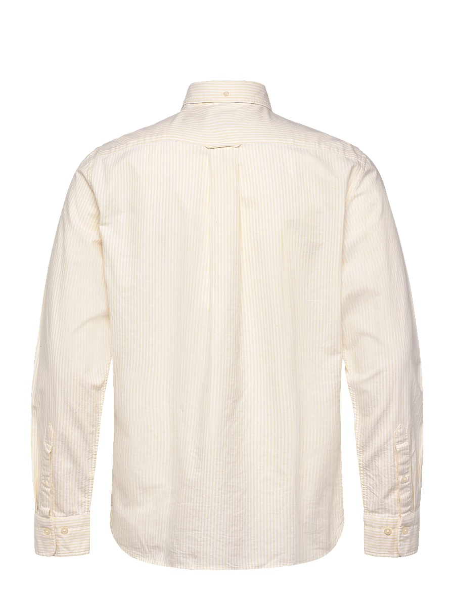 Gant - REG CLASSIC OXFORD STRIPE SHIRT - oxford-hemden - light mustard yellow - 2