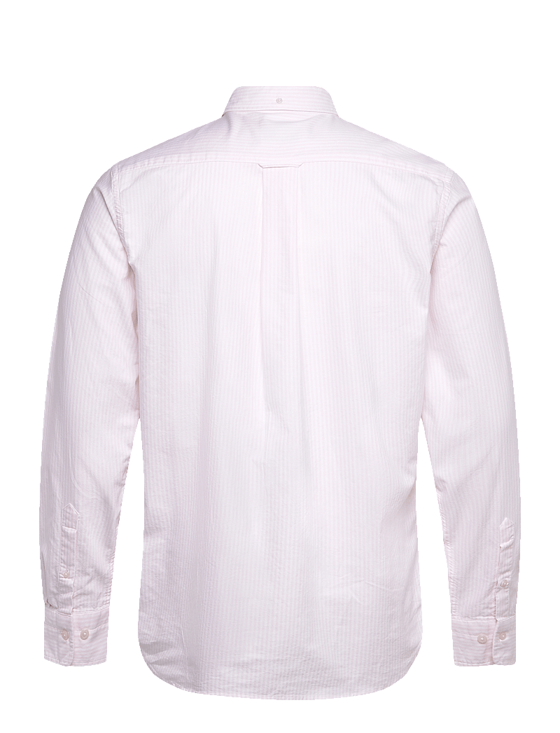 GANT - REG CLASSIC OXFORD STRIPE SHIRT - basic-hemden - light pink - 1