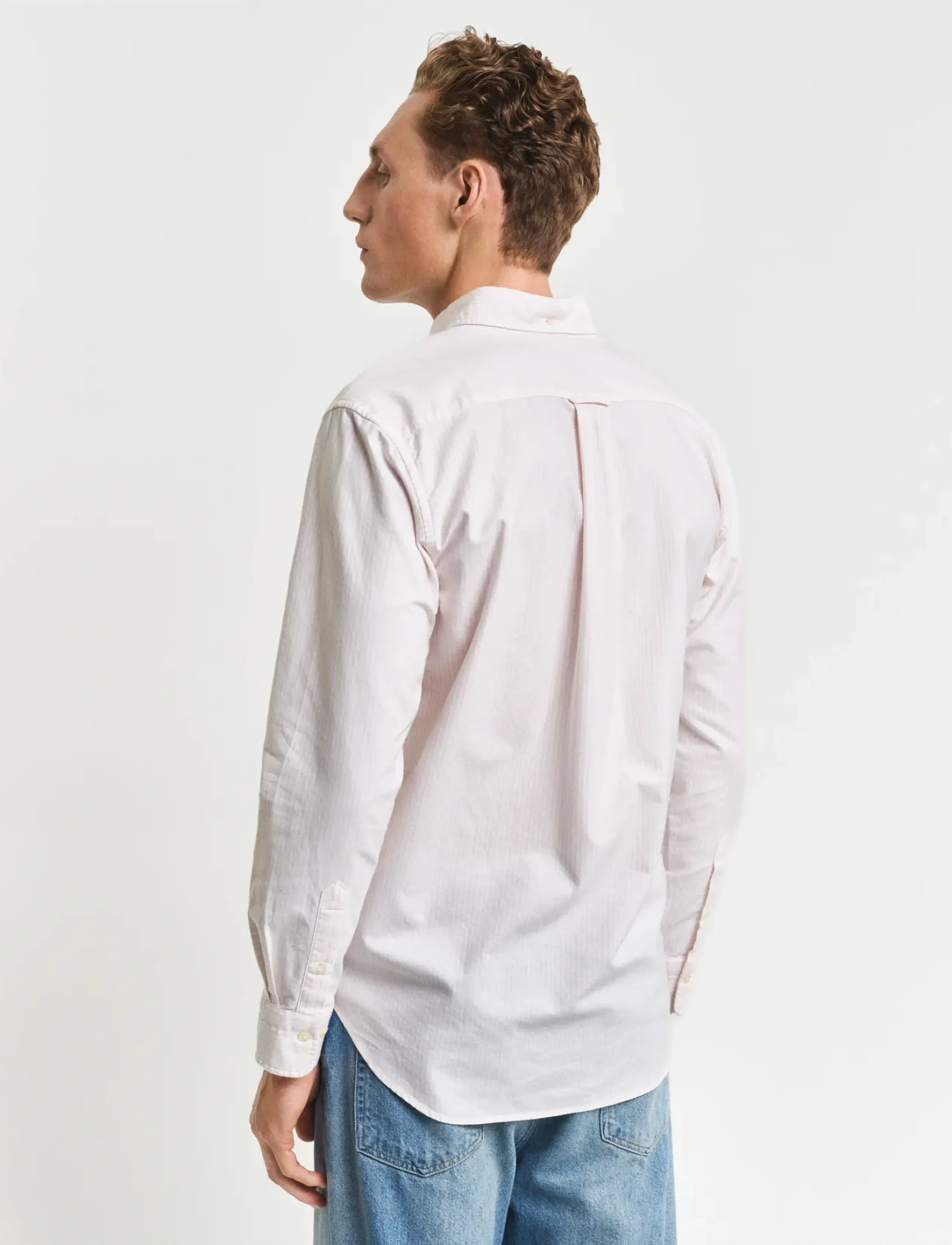 Gant Reg Classic Oxford Stripe Shirt skjortor & blusar herr – bild 7
