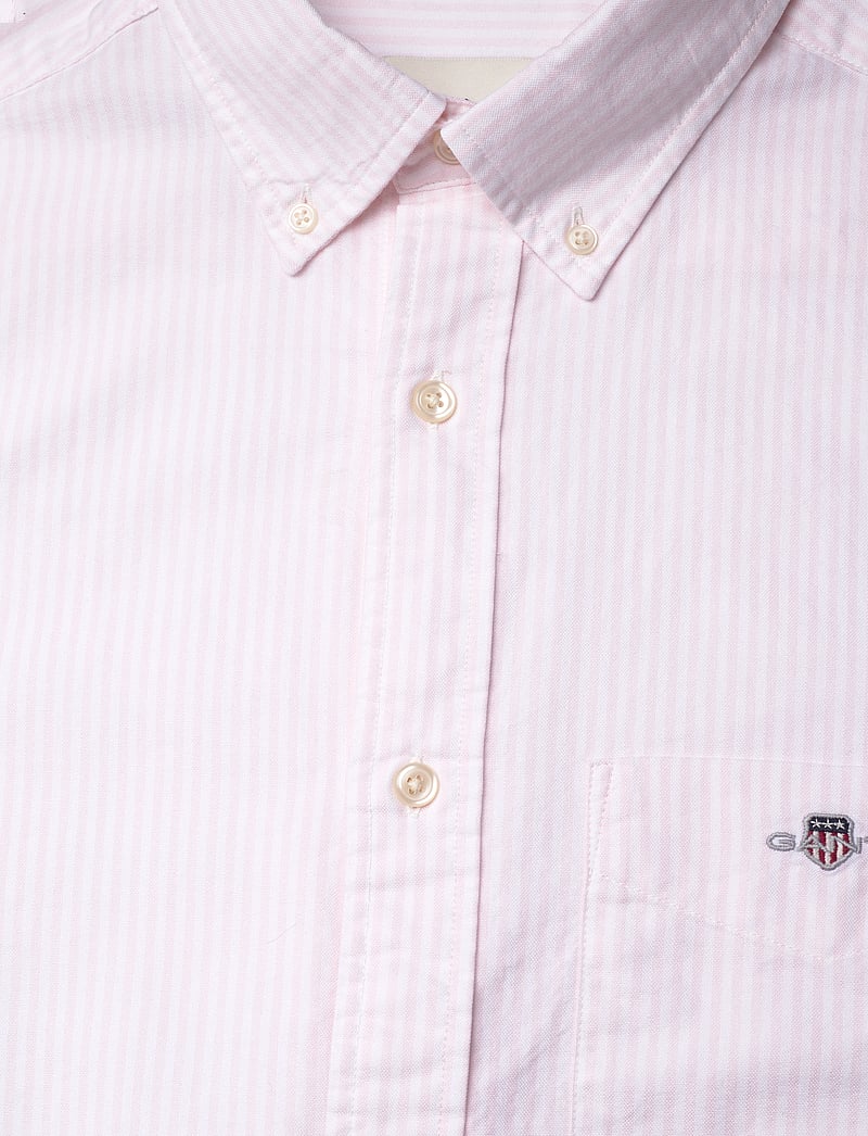 GANT - REG CLASSIC OXFORD STRIPE SHIRT - basic-hemden - light pink - 2