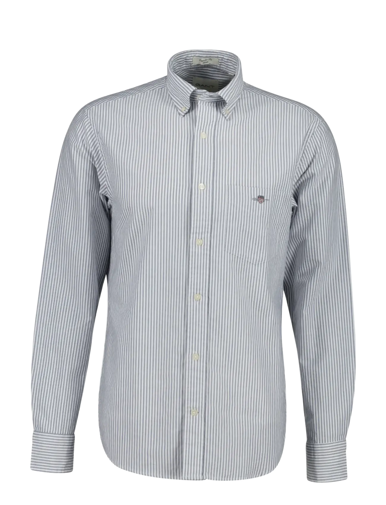 Gant - REG OXFORD BANKER STRIPE SHIRT - oxford skjorter - persian blue - 1