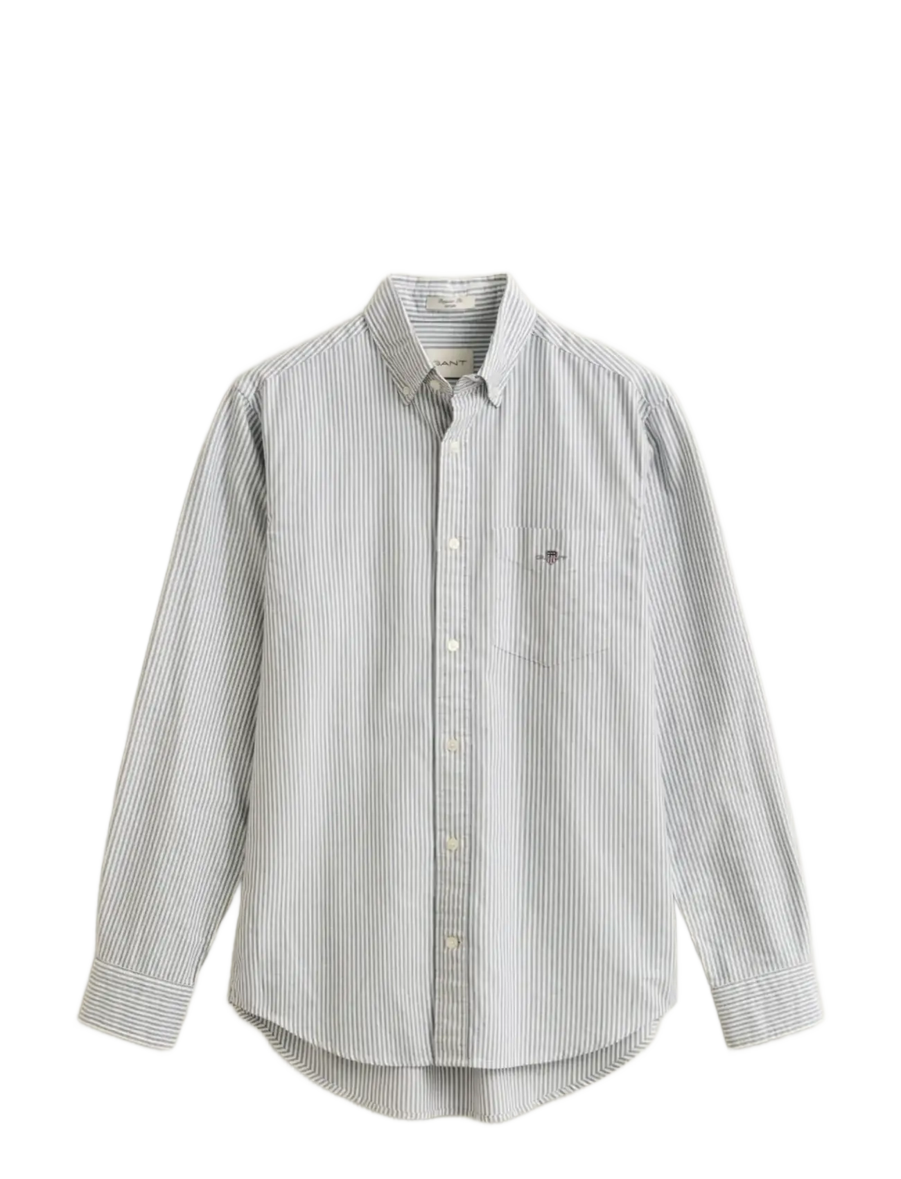 Gant - REG CLASSIC OXFORD STRIPE SHIRT - oxford-skjortor - persian blue - 1