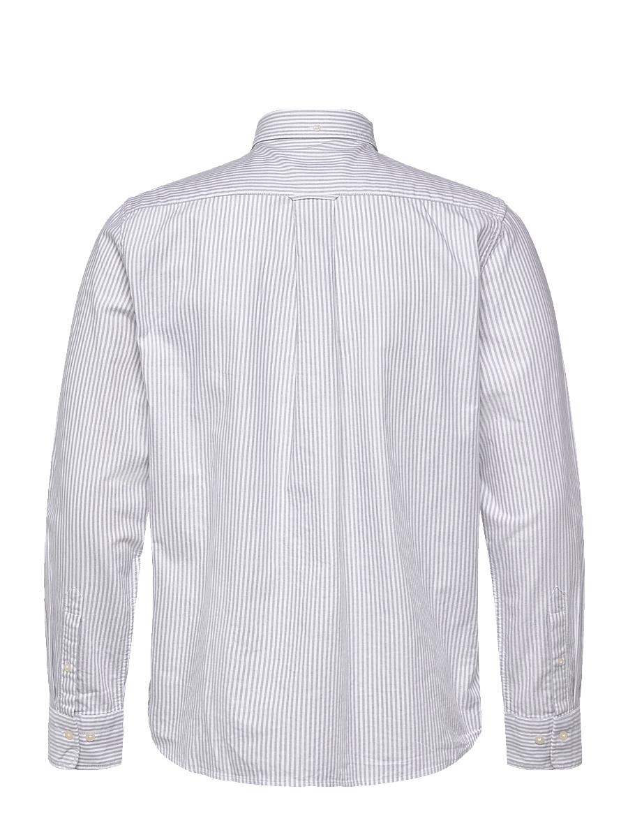 Gant - REG CLASSIC OXFORD STRIPE SHIRT - chemises à rayures - pewter grey - 2