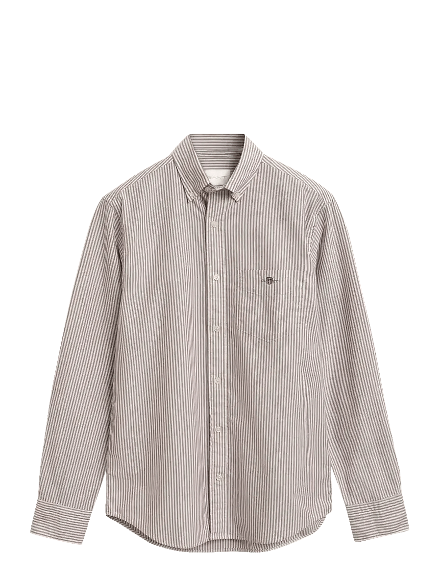 Gant - REG CLASSIC OXFORD STRIPE SHIRT - oxford-hemden - plumped red - 0