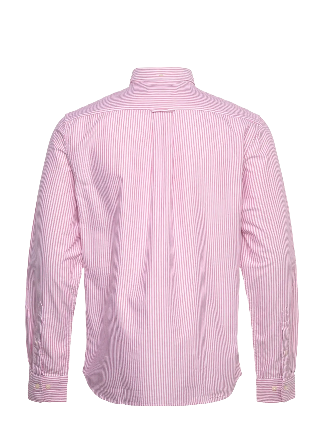 Gant - REG CLASSIC OXFORD STRIPE SHIRT - oxford skjorter - ruby red - 2