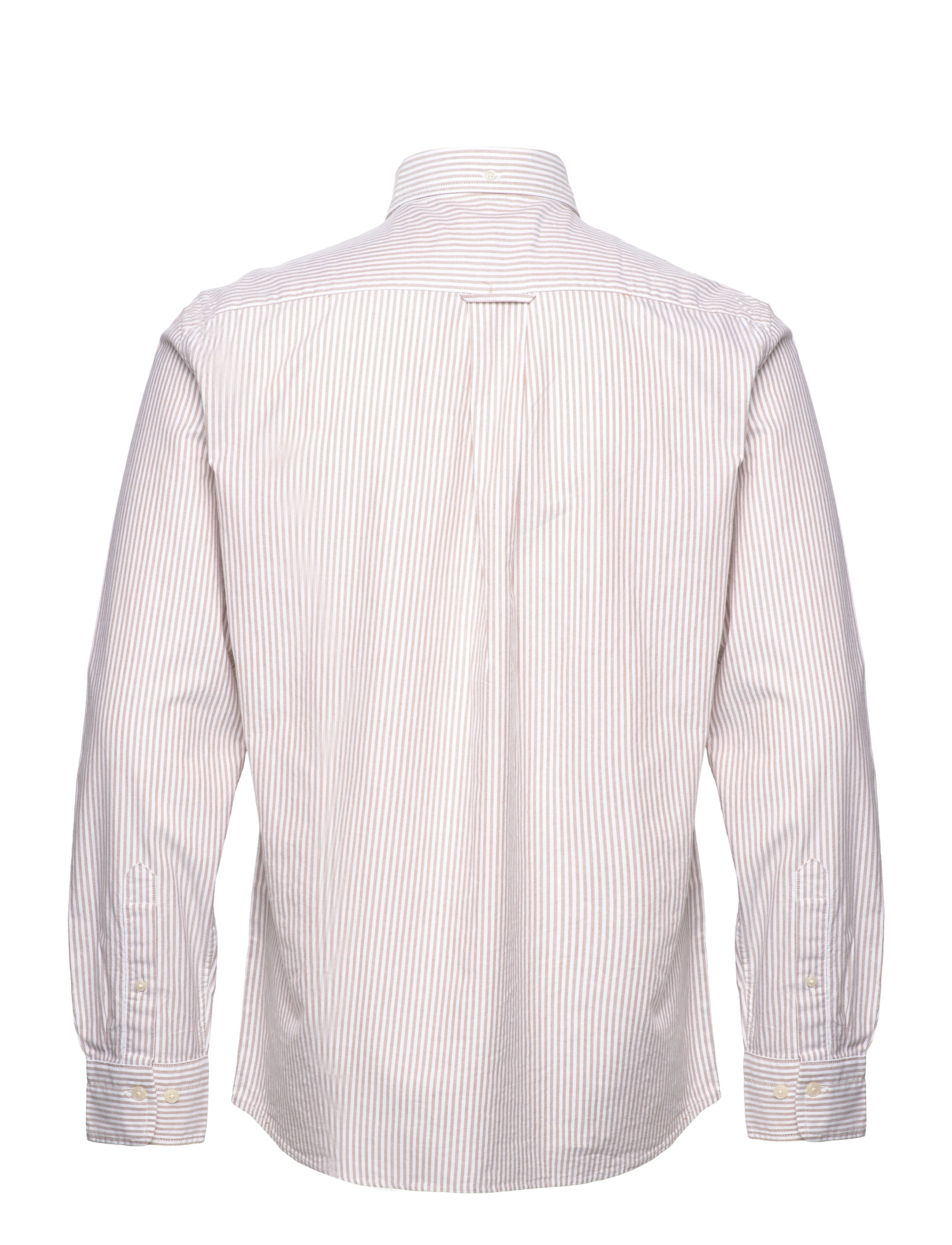 Gant - REG CLASSIC OXFORD STRIPE SHIRT - oxford-hemden - woody brown - 1