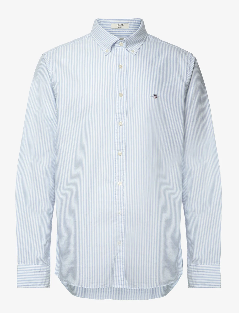 GANT - SLIM CLASSIC OXFORD STRIPE SHIRT - basic skjorter - light blue - 1