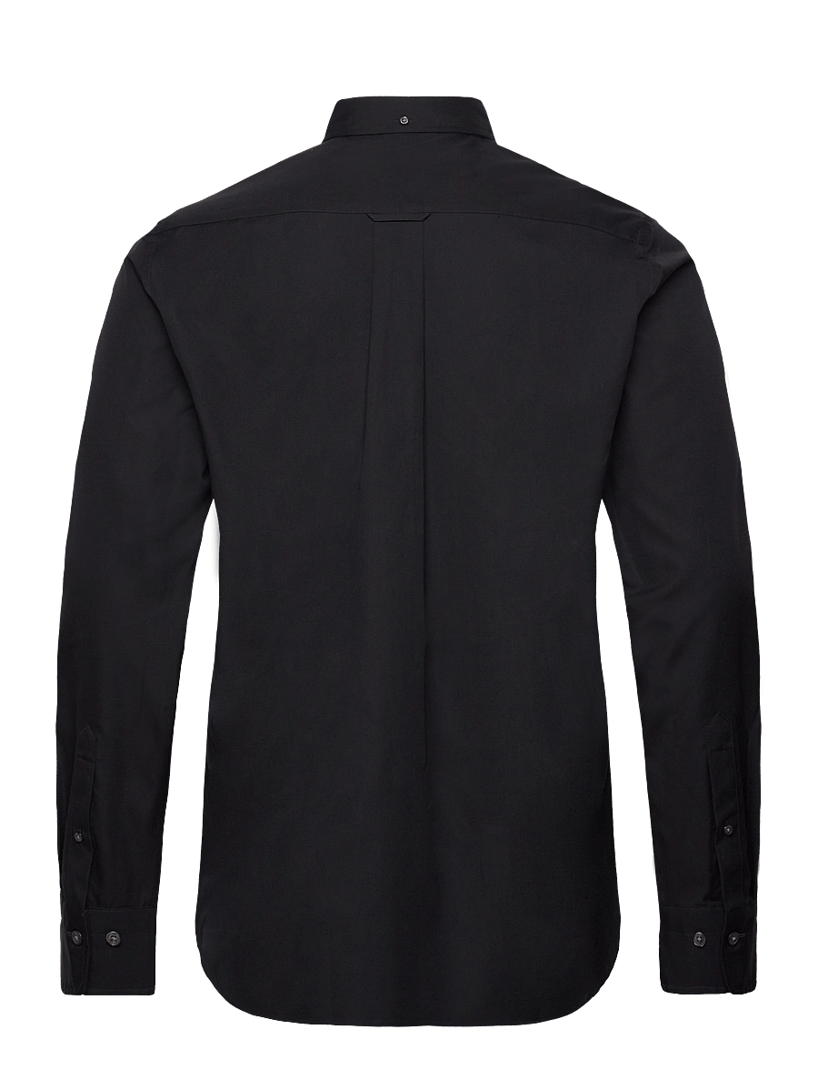 Gant - REG PINPOINT OXFORD SHIRT - oksfordo marškiniai - black - 2