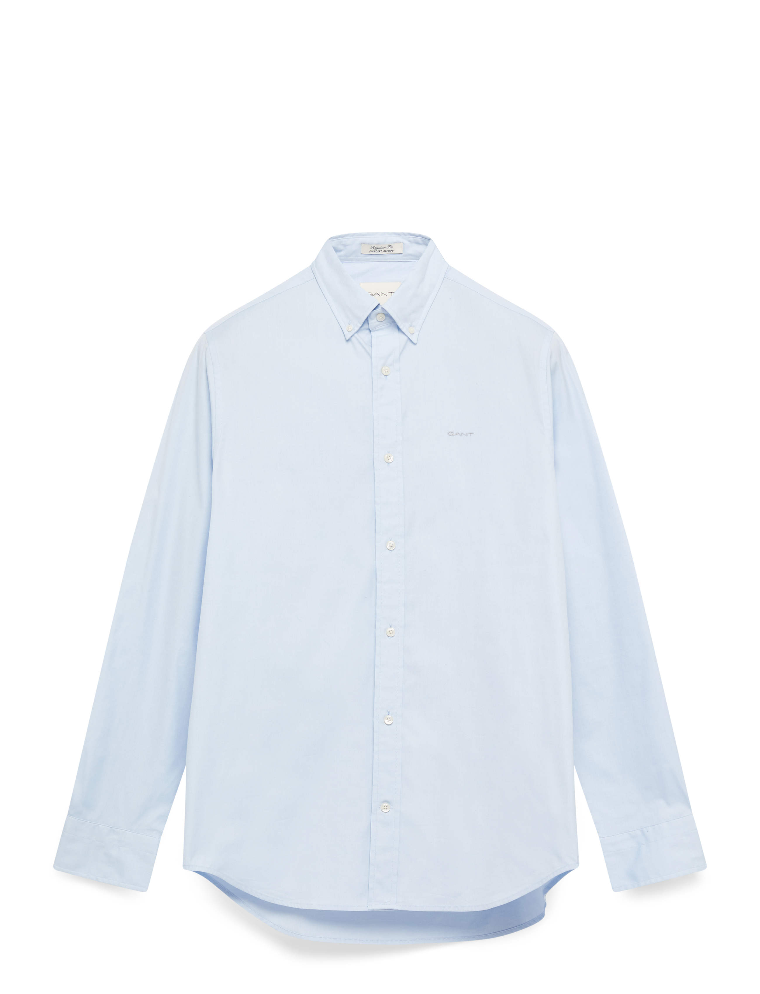 GANT REG PINPOINT OXFORD SHIRT - Tøj - LIGHT BLUE / blue