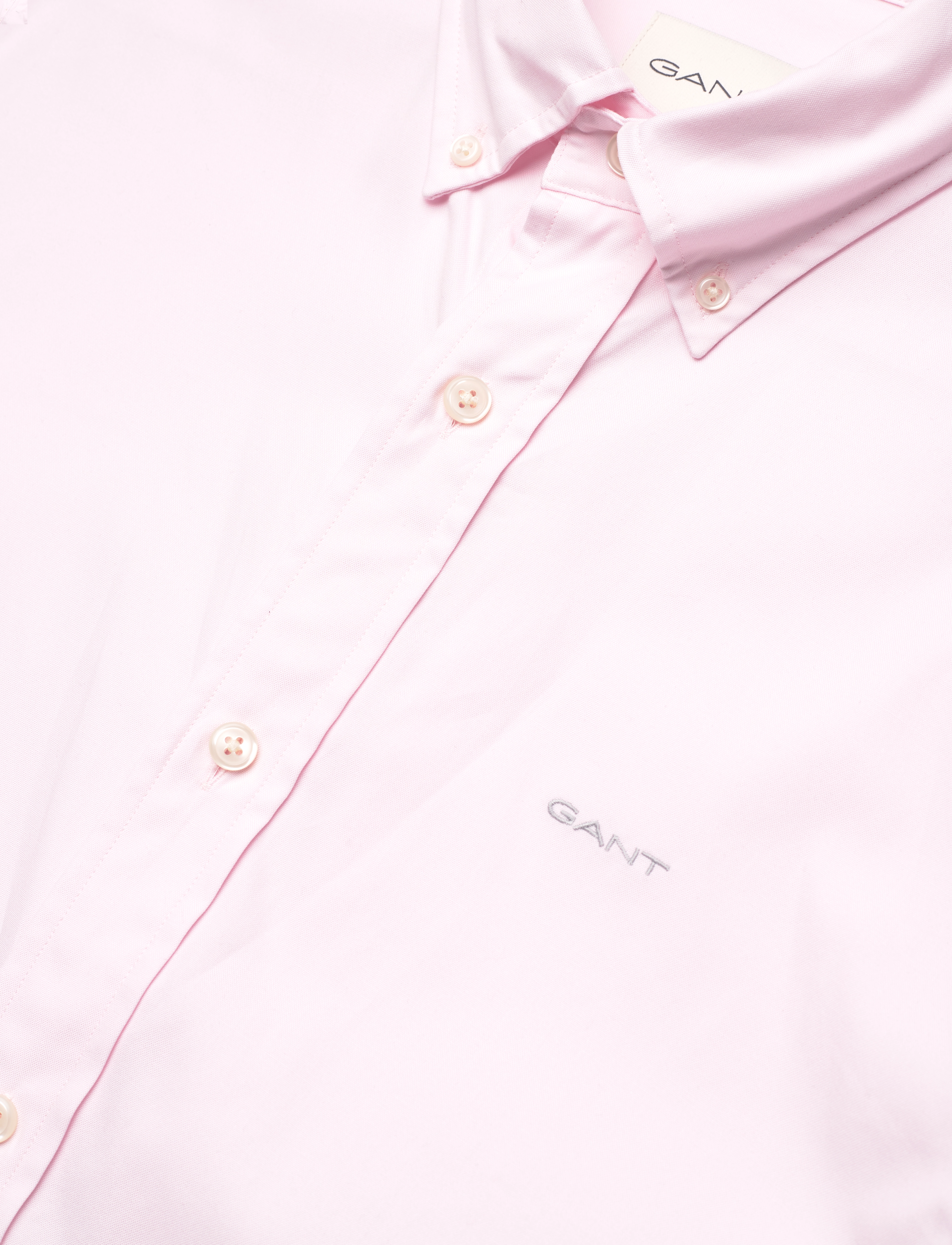 Gant - REG PINPOINT OXFORD SHIRT - oxford skjorter - light pink - 3