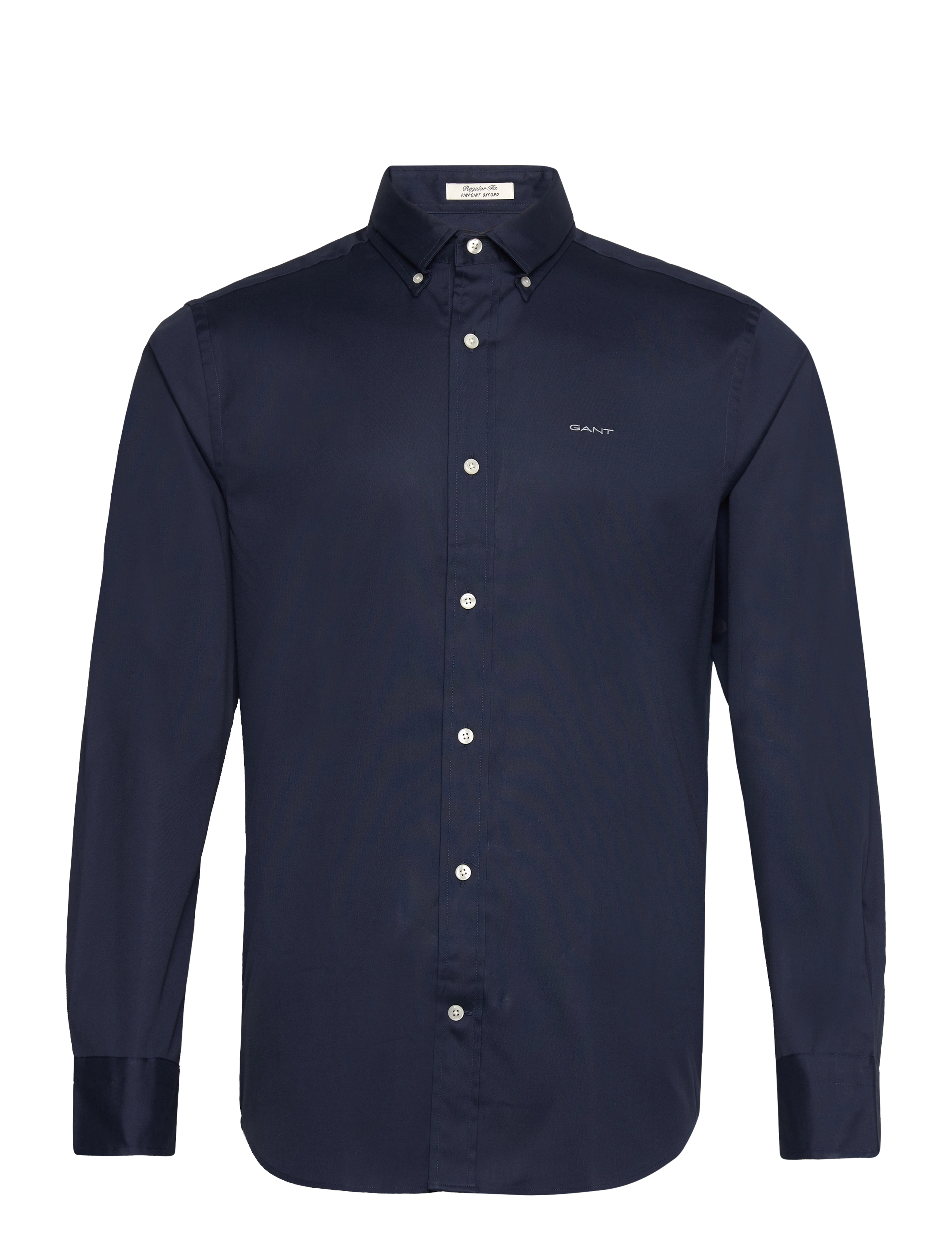 Gant REG PINPOINT OXFORD SHIRT - Basic shirts - MARINE / navy