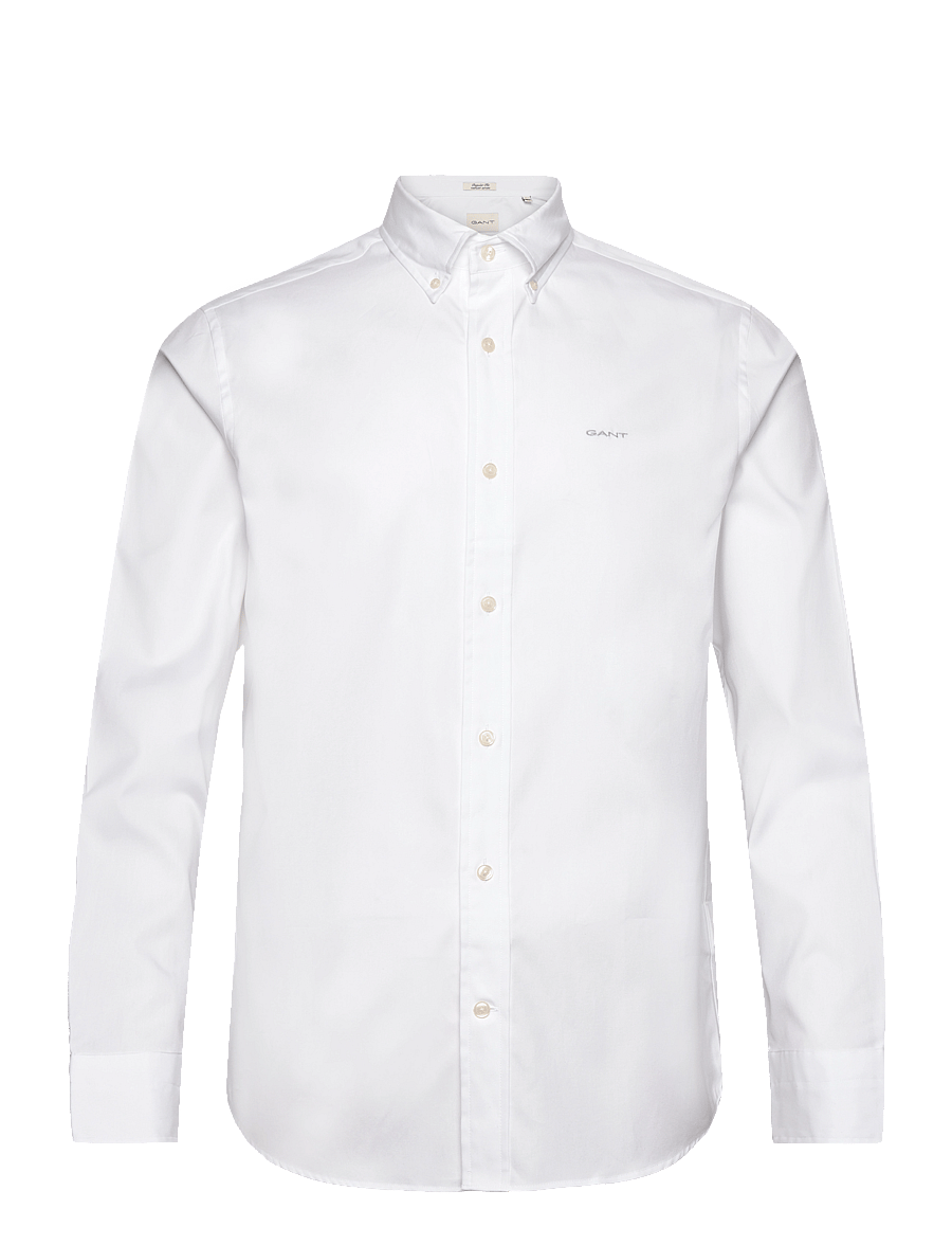 Gant - REG PINPOINT OXFORD SHIRT - chemises oxford - white - 1