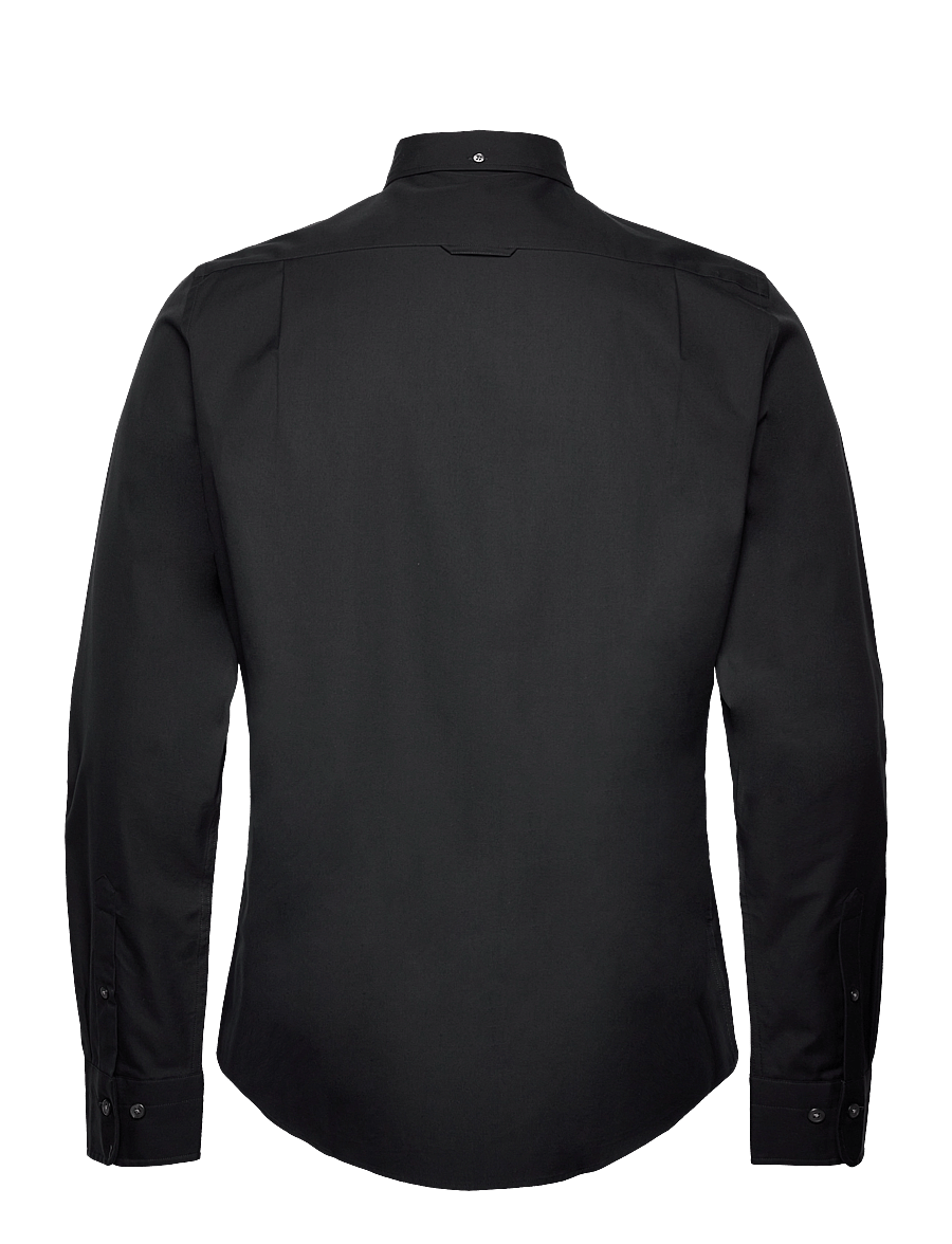 Gant - SLIM PINPOINT OXFORD SHIRT - chemises oxford - black - 2
