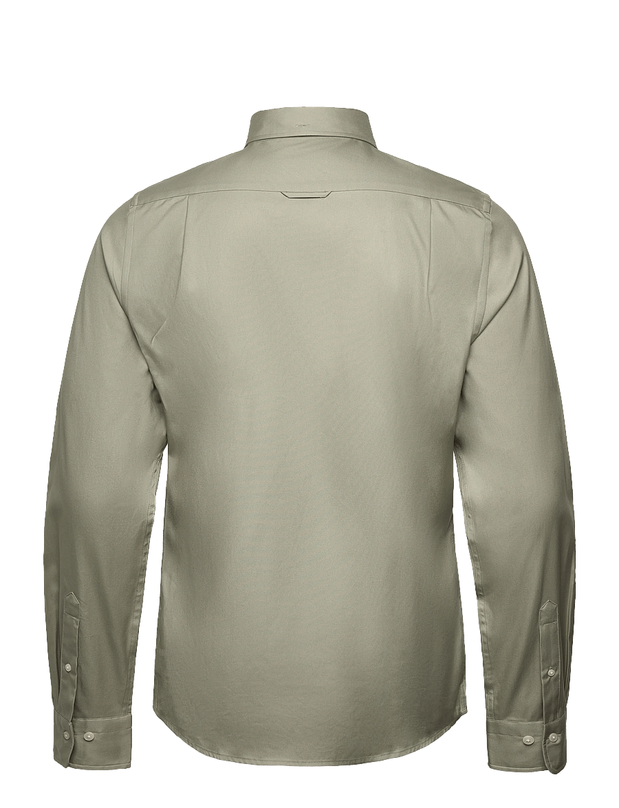 Gant - SLIM PINPOINT OXFORD SHIRT - oxford skjorter - faded sage - 1