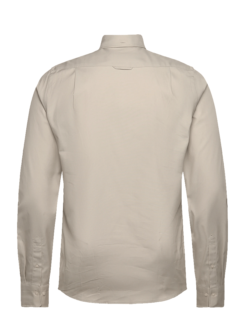 GANT - SLIM PINPOINT OXFORD SHIRT - oxfordi särgid - greige - 1