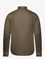 GANT - SLIM PINPOINT OXFORD SHIRT - oksfordo marškiniai - juniper green - 1