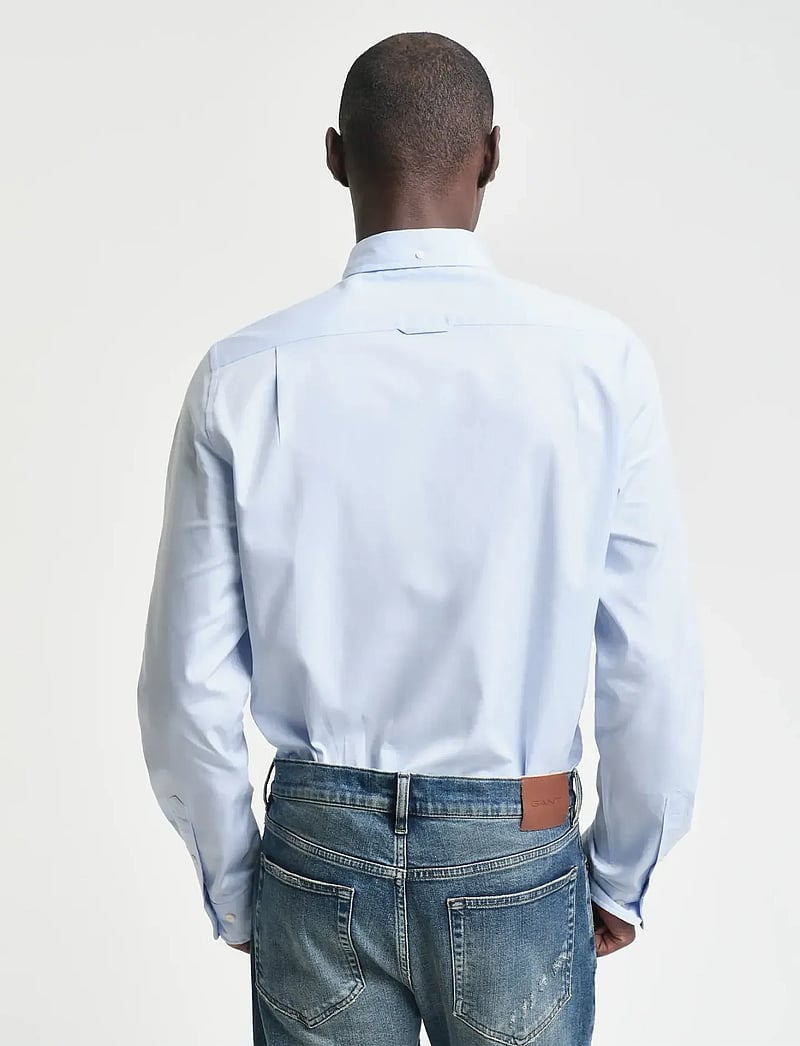Gant - SLIM PINPOINT OXFORD SHIRT - oxford-hemden - light blue - 3