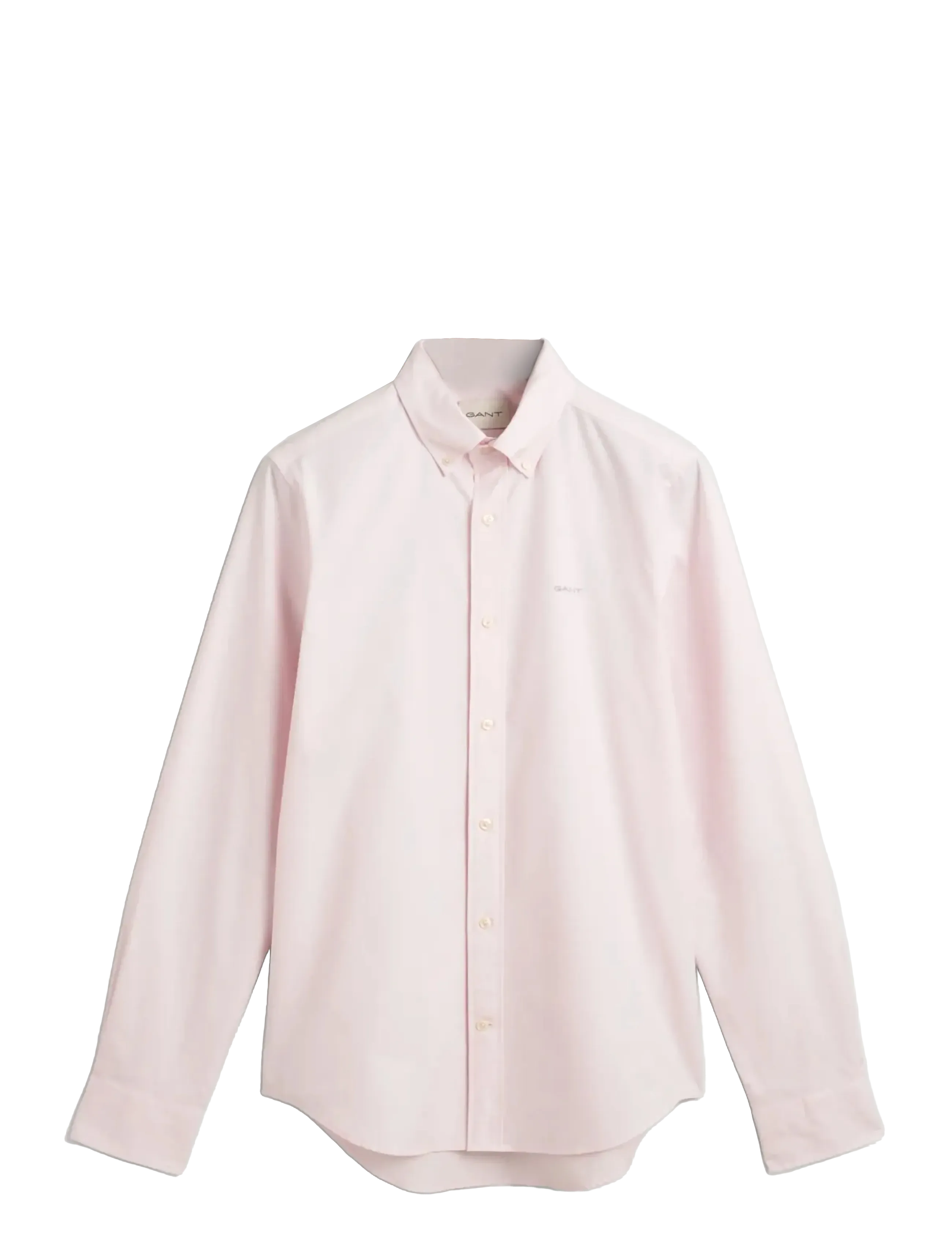 Gant SLIM PINPOINT OXFORD SHIRT - Särgid - LIGHT PINK / pink/rose