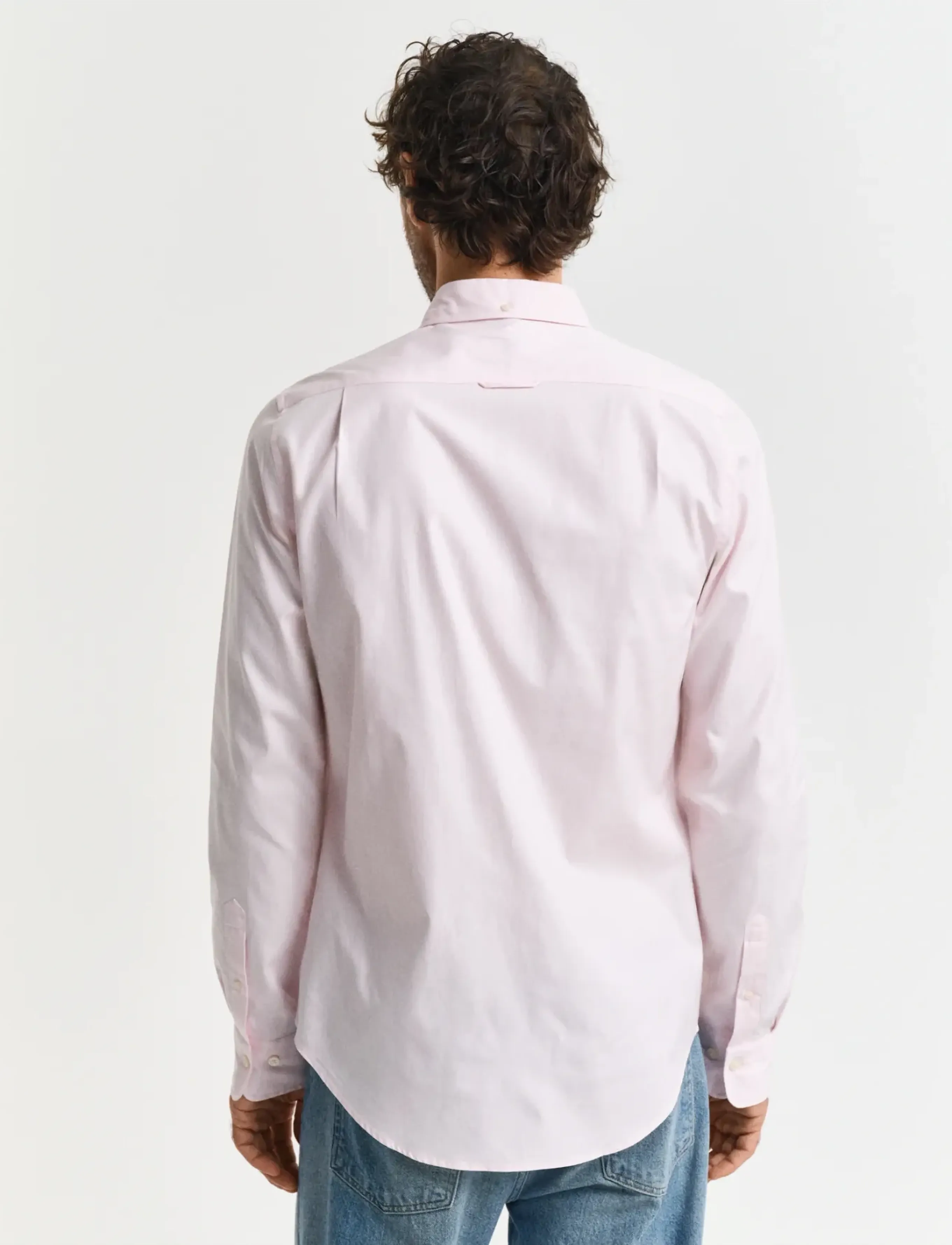 Gant - SLIM PINPOINT OXFORD SHIRT - oxford skjorter - light pink - 2