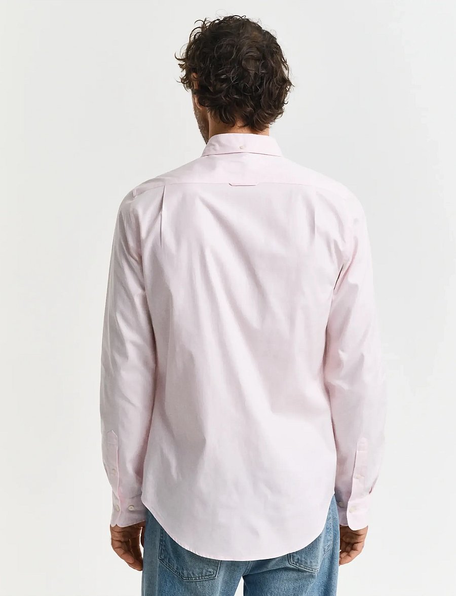 Gant - SLIM PINPOINT OXFORD SHIRT - oxford skjorter - light pink - 2
