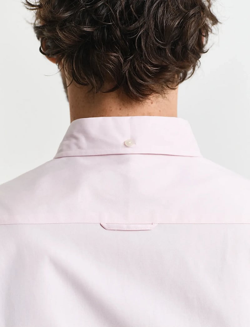 GANT - SLIM PINPOINT OXFORD SHIRT - basic skjorter - light pink - 3