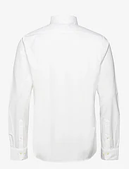 GANT - SLIM PINPOINT OXFORD SHIRT - oxford shirts - white - 1
