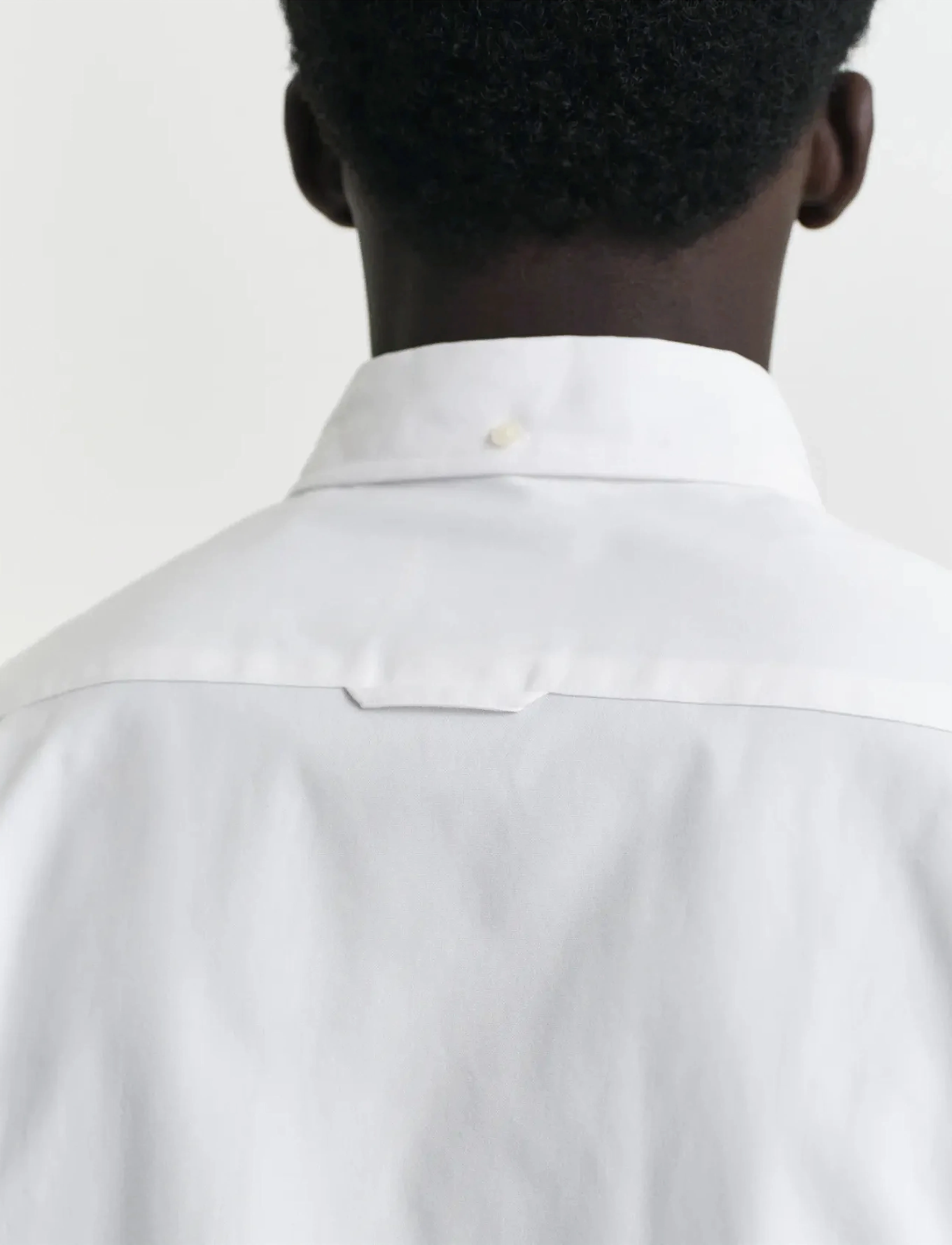 Gant - SLIM PINPOINT OXFORD SHIRT - oxford skjorter - white - 4