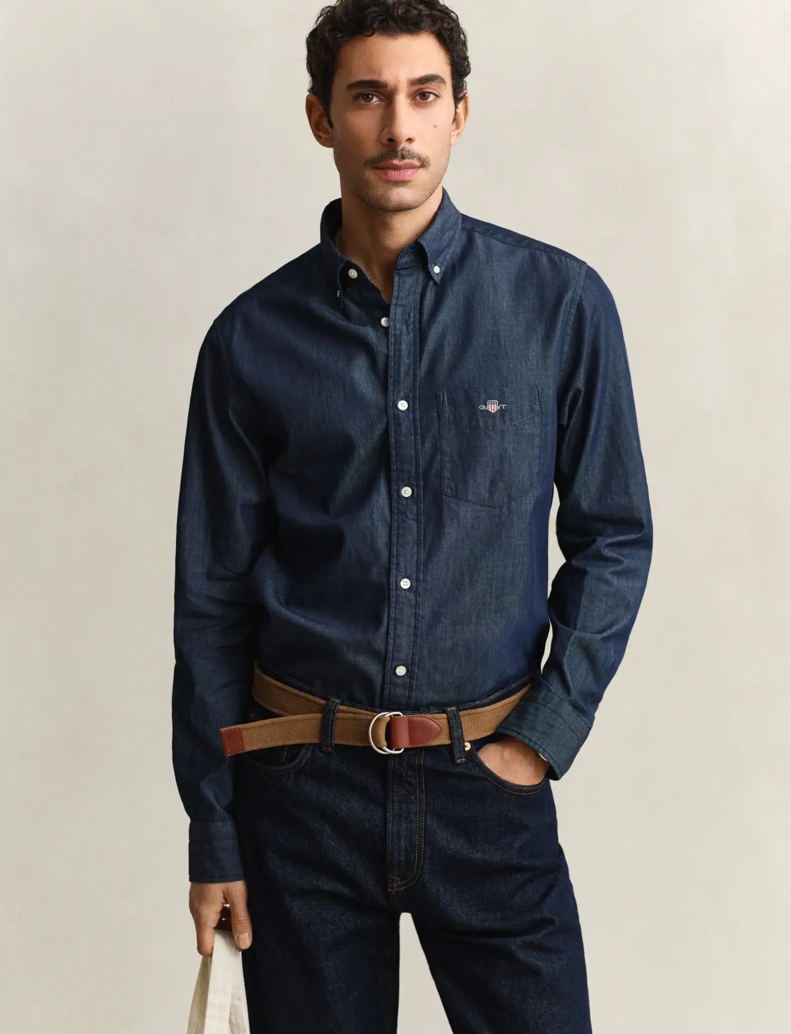 Gant REG INDIGO BD - Hemden - DARK INDIGO / blue