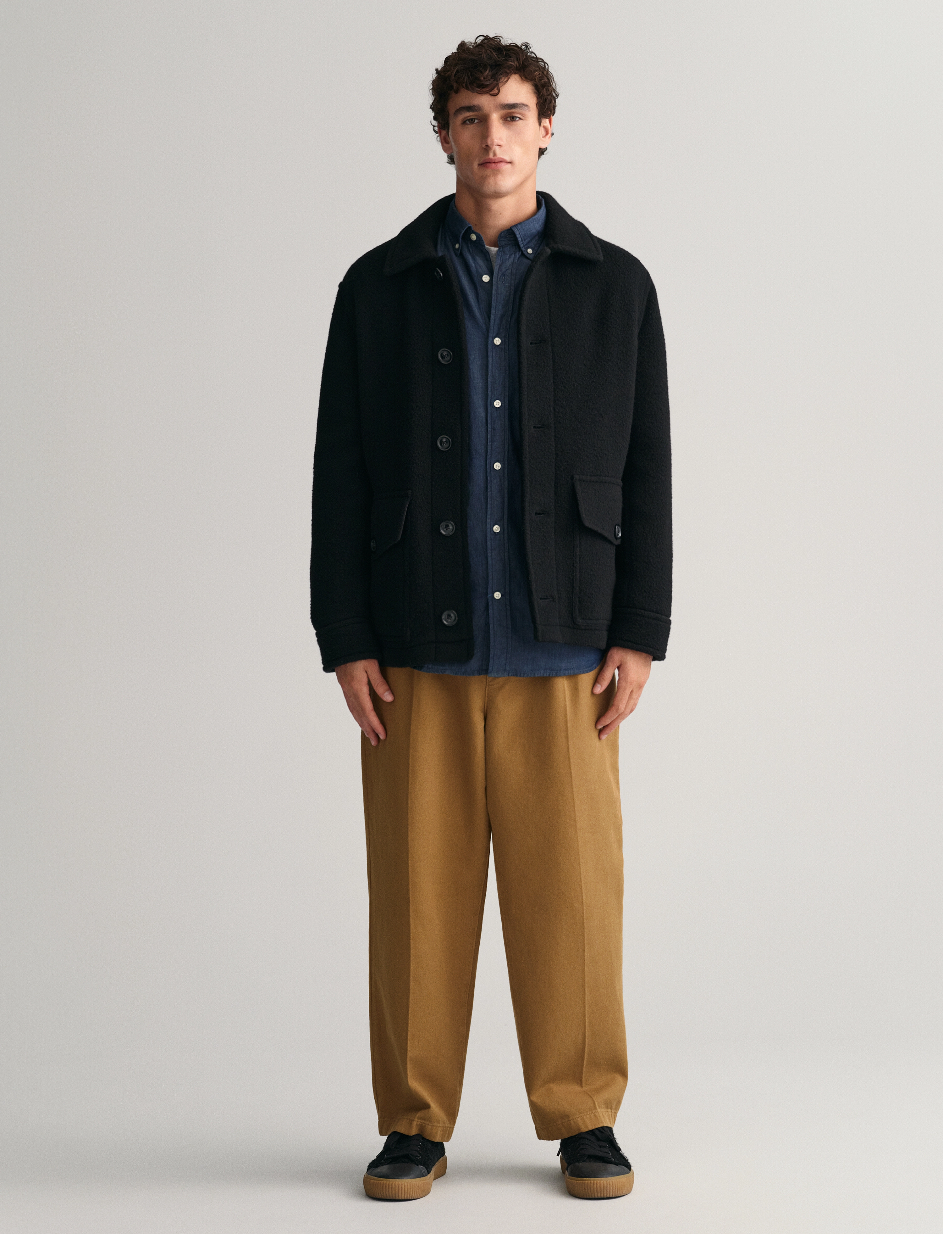 Gant Reg Indigo Bd casual skjortor herr – bild 5