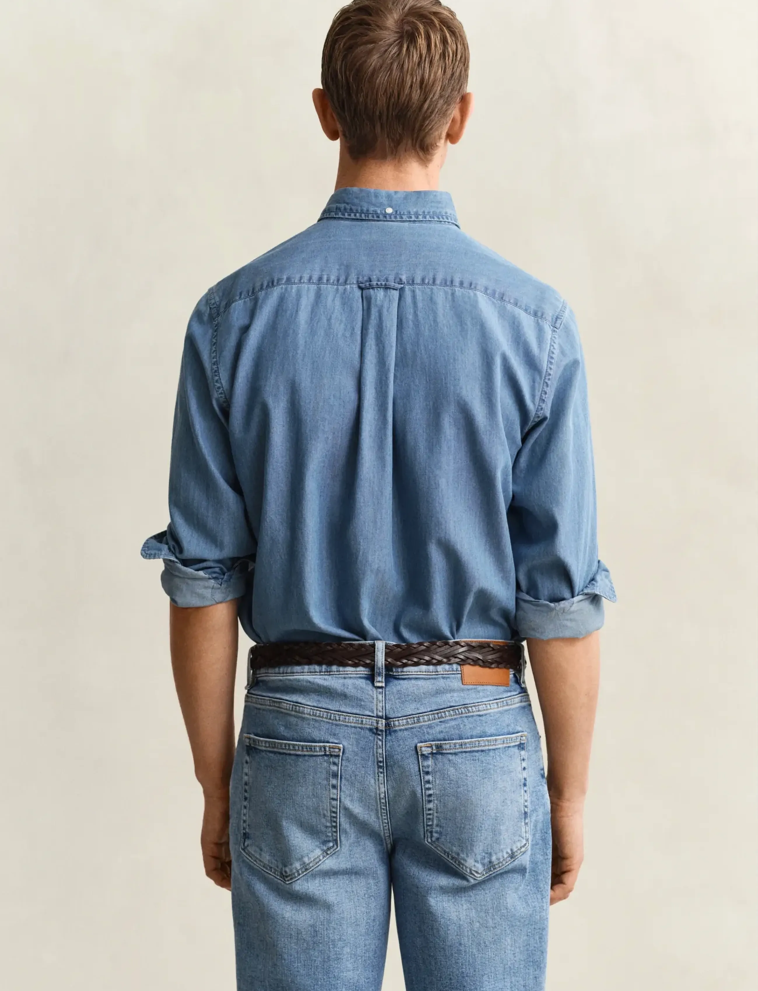 Gant - REG INDIGO BD - teksasärgid - semi light blue - 3