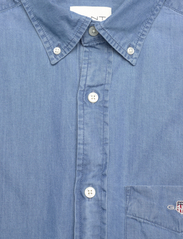 GANT - REG INDIGO BD - casual skjortor - semi light blue - 2