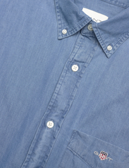 GANT - REG INDIGO BD - casual skjortor - semi light blue - 3
