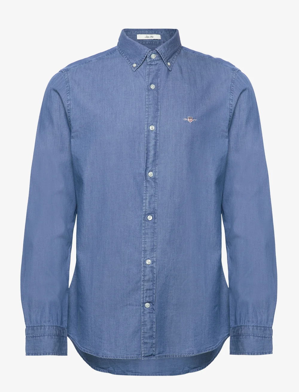 GANT - SLIM INDIGO BD - basic-hemden - semi light blue - 1