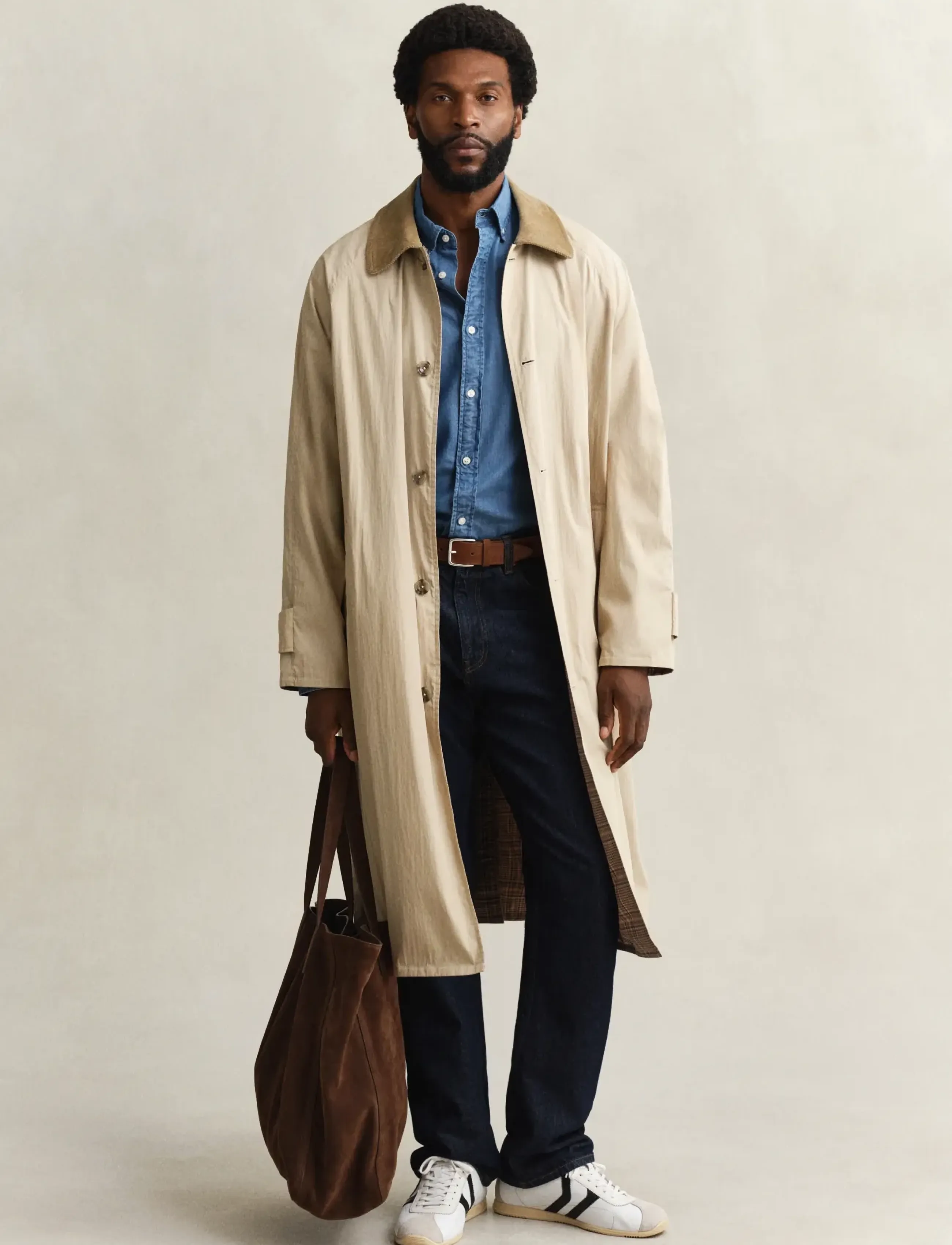 Gant - SLIM INDIGO BD - jeanshemden - semi light blue - 5