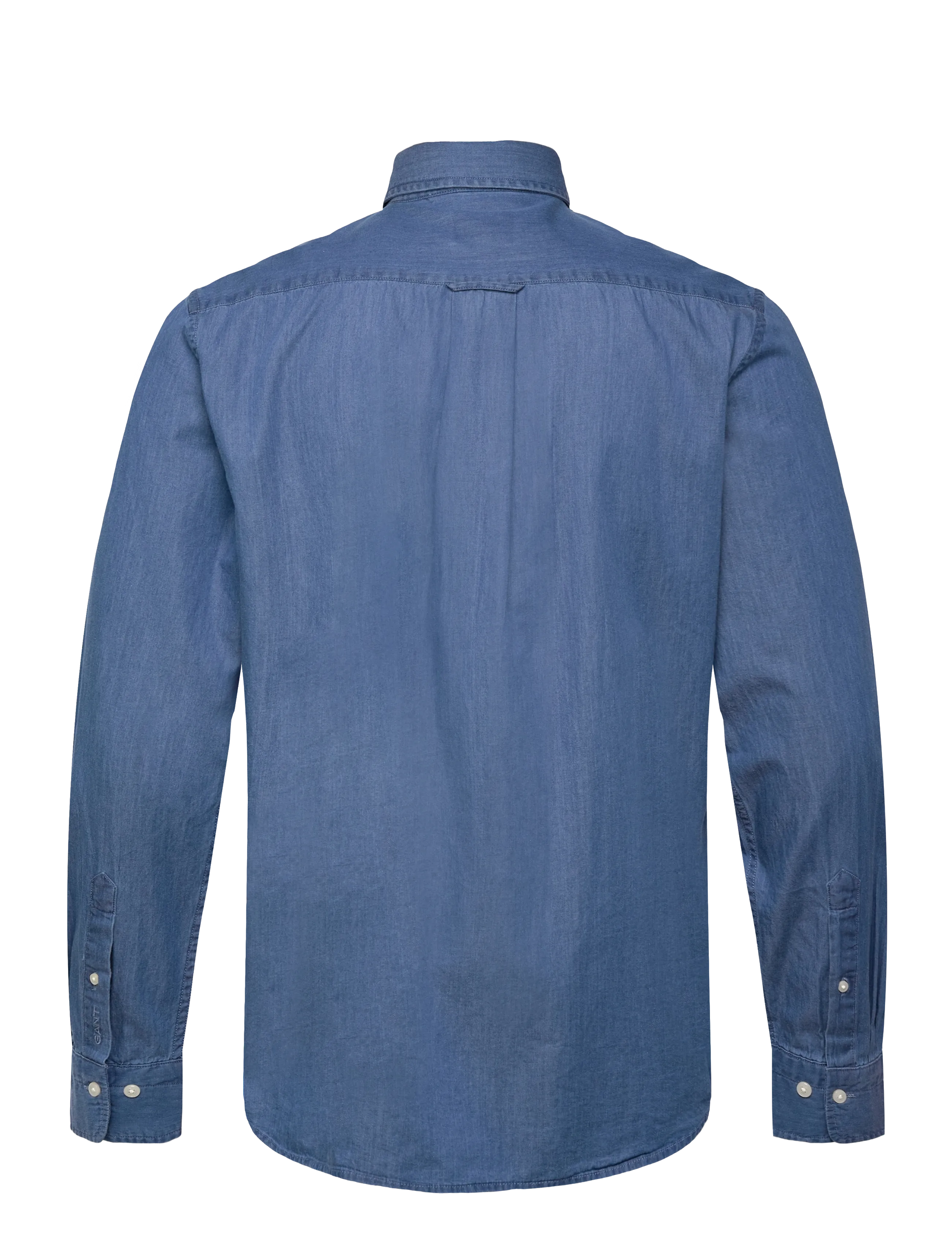Gant - REG INDIGO TWILL SHIRT - denimskjorter - semi light blue - 2