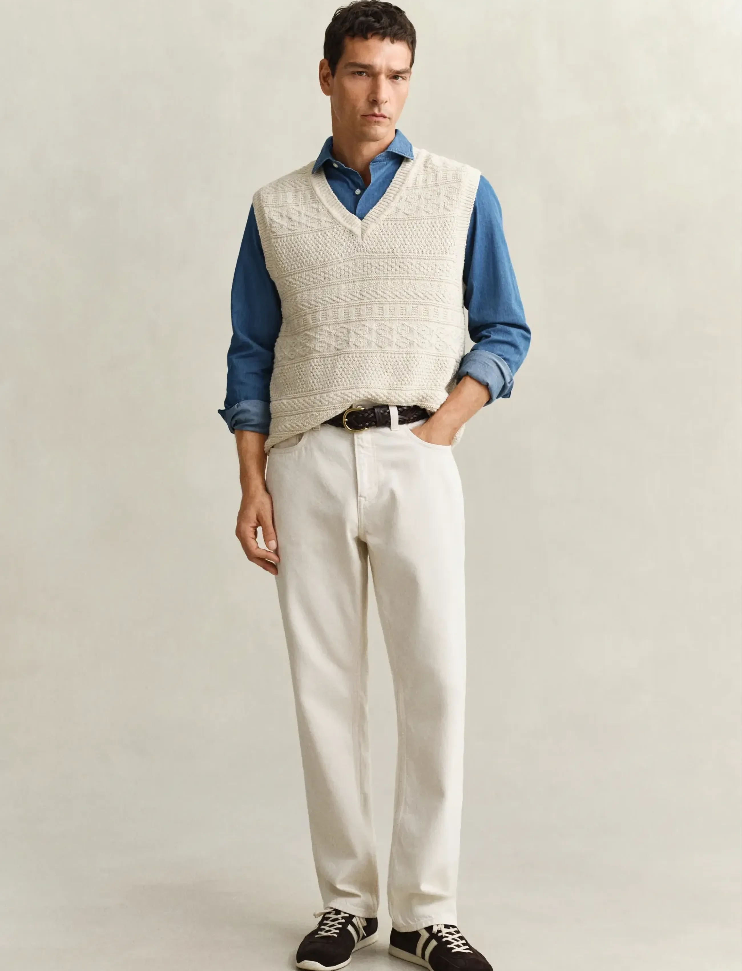Gant - REG INDIGO TWILL SHIRT - denimskjorter - semi light blue - 5