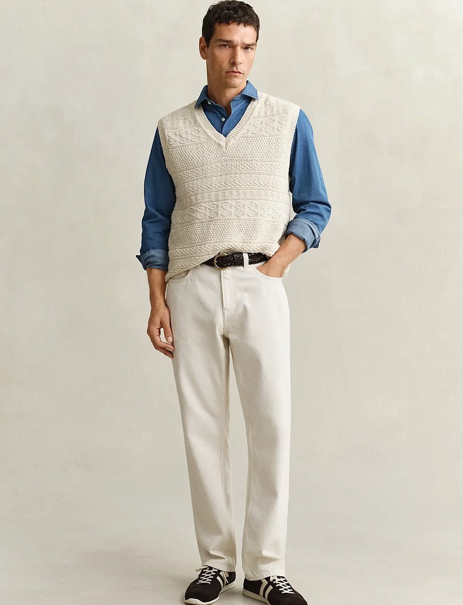 Gant - REG INDIGO TWILL SHIRT - casual shirts - semi light blue - 5