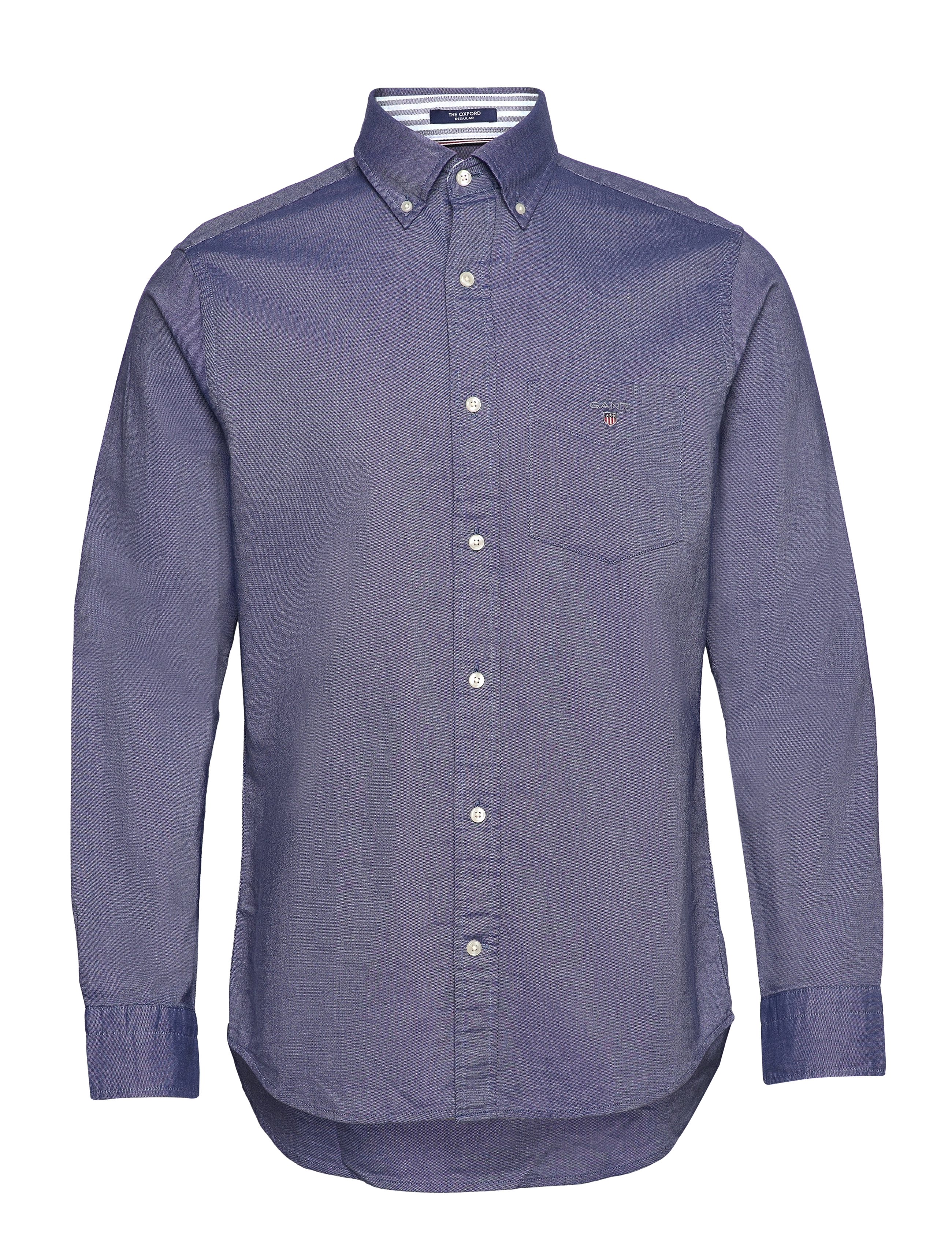 Gant REG OXFORD O.SHIELD SHIRT - Oxfordi särgid - EVENING BLUE / blue