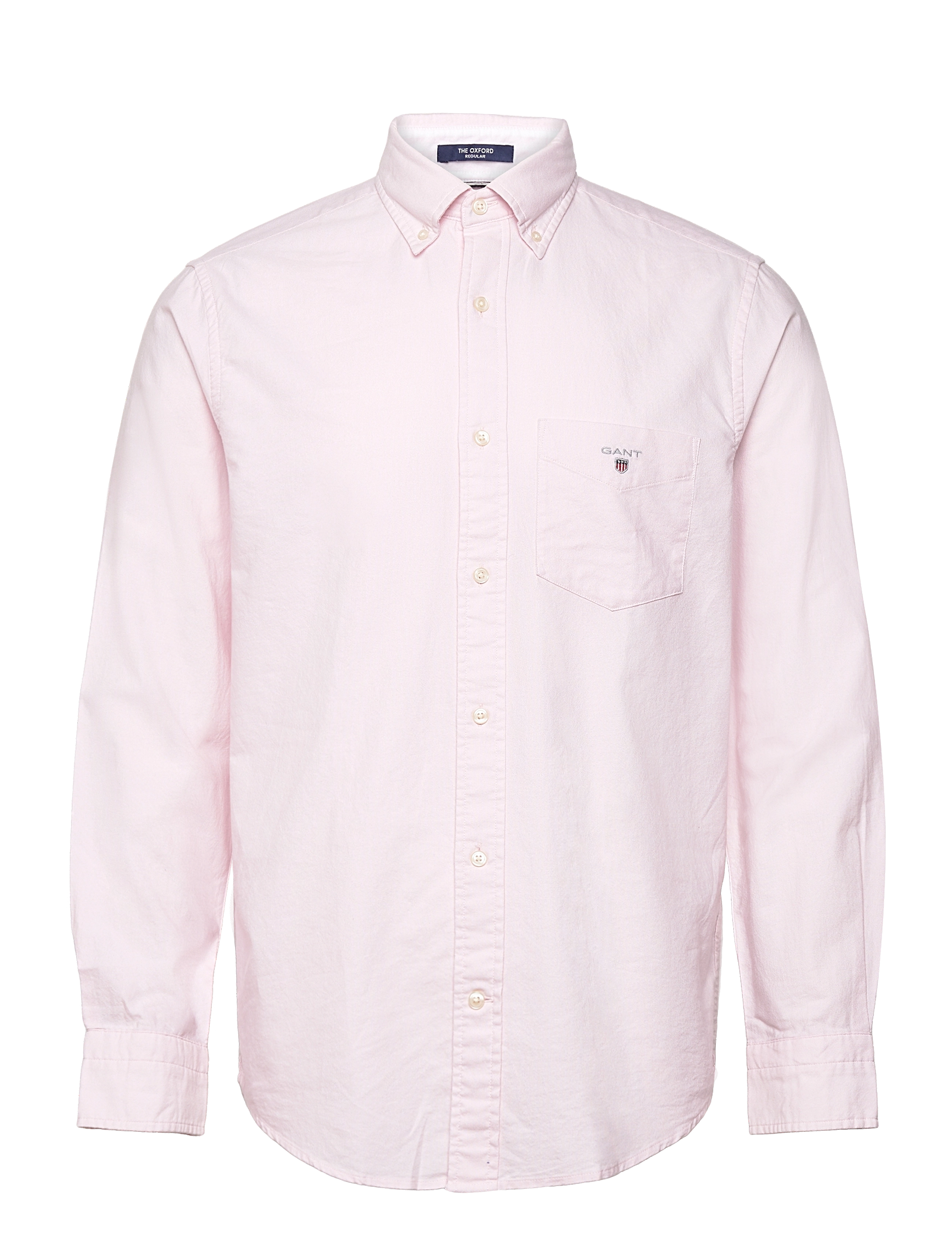 Gant REG OXFORD O.SHIELD SHIRT - Skjorter - LIGHT PINK / pink/rose