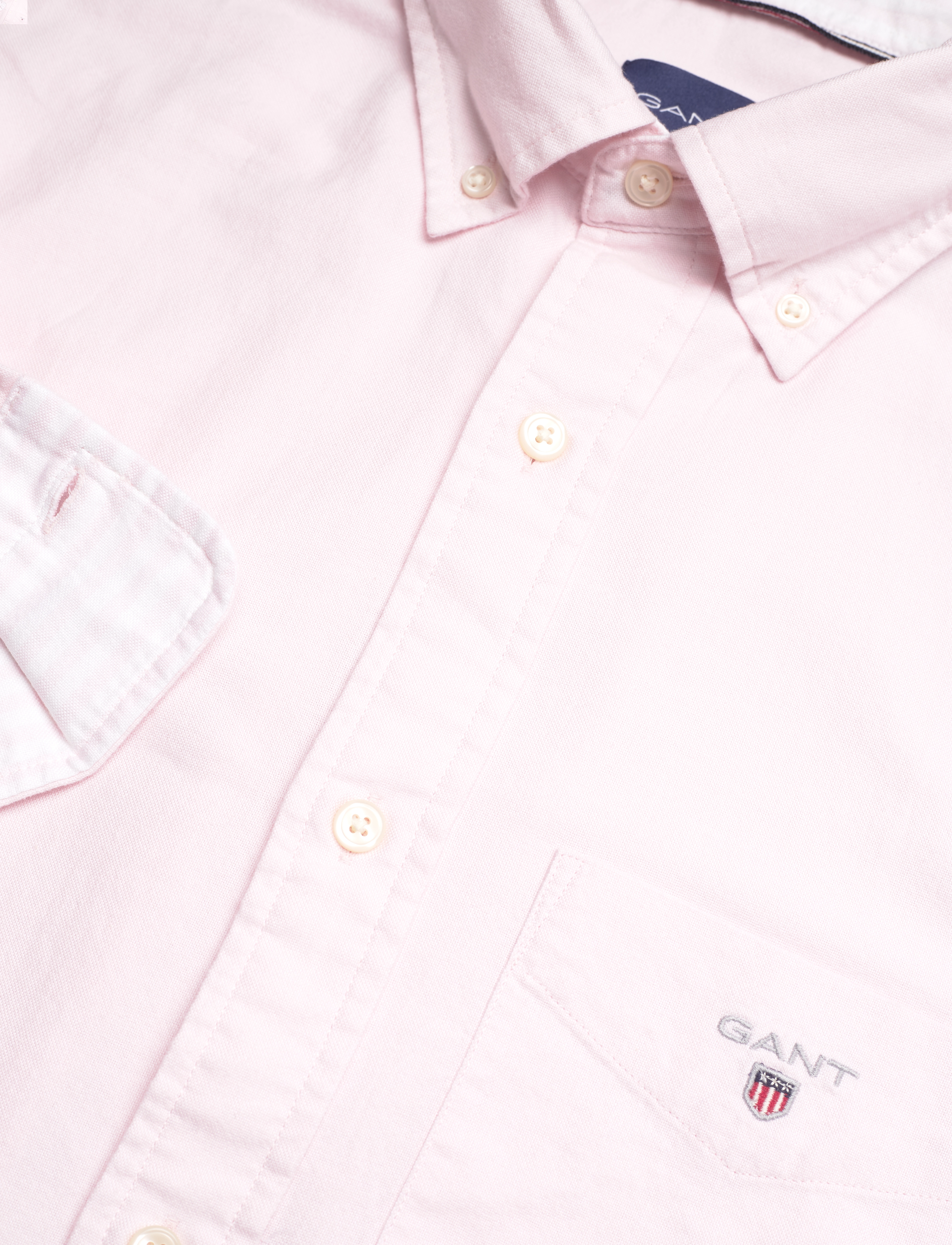 Gant - REG OXFORD O.SHIELD SHIRT - oxford skjorter - light pink - 3