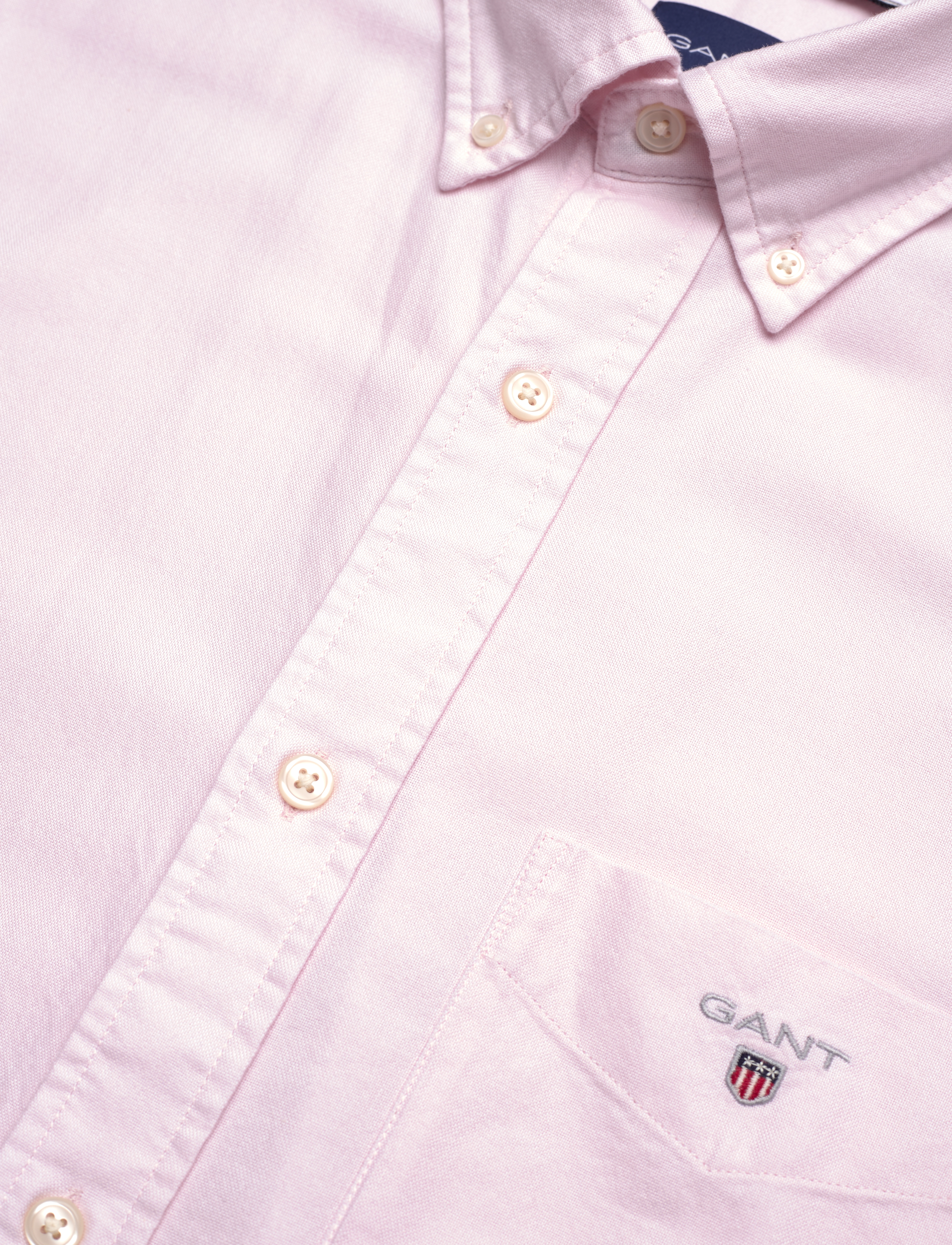 Gant - REG OXFORD O.SHIELD SS SHIRT - oxford-hemden - light pink - 3
