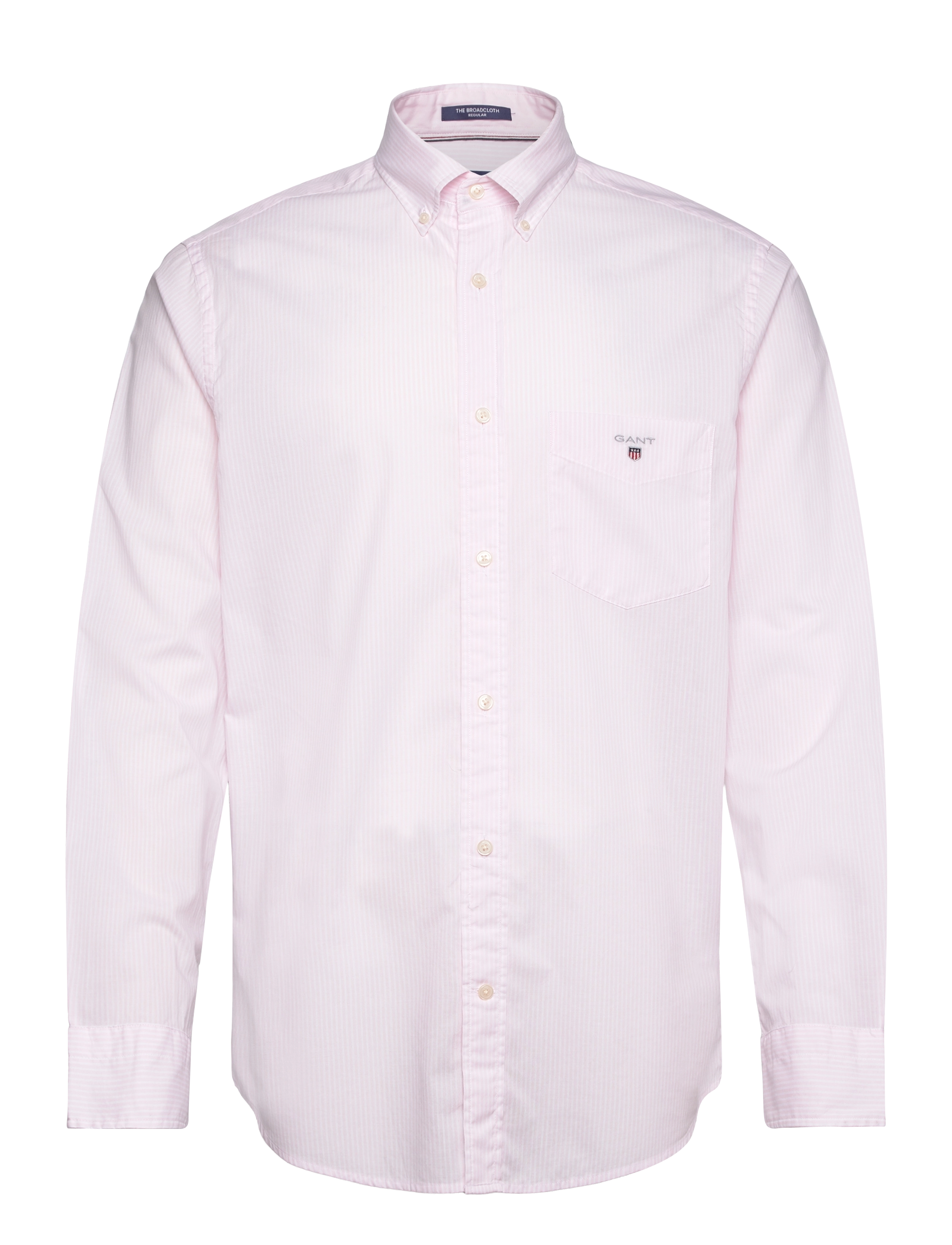 Reg Poplin Stripe O.shield Shirt