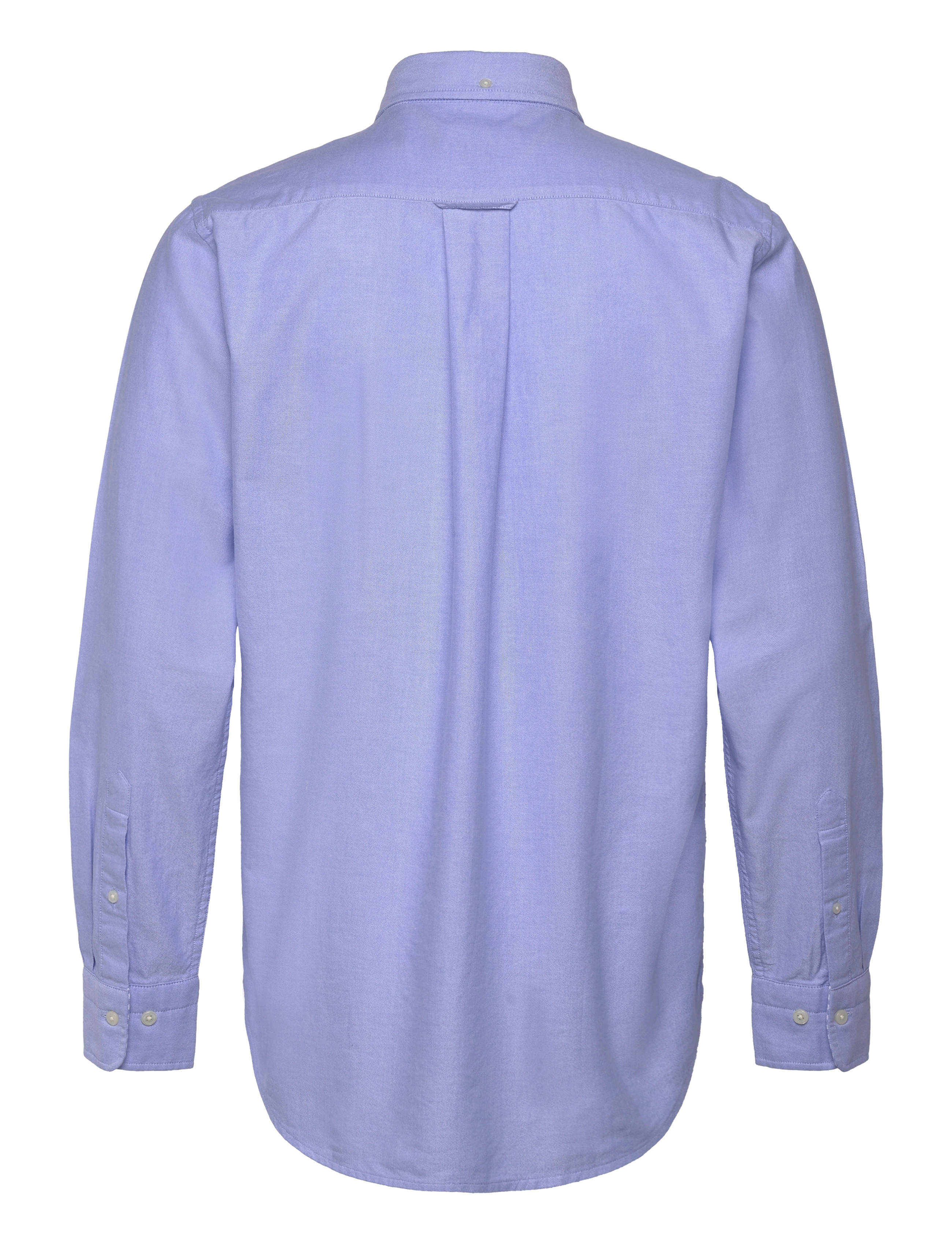 GANT - O1. HEATHER OXFORD CHECK REG BD - capri blue - 1