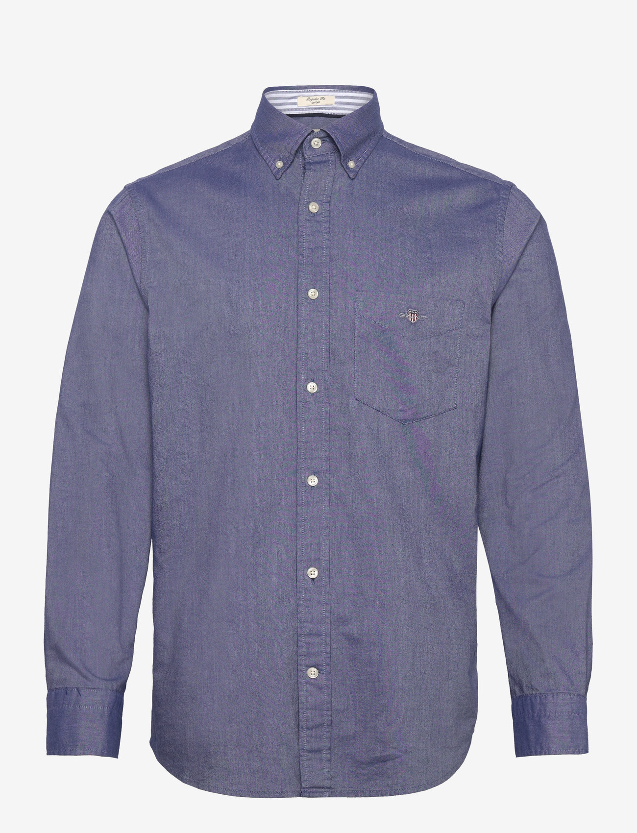 GANT - REG OXFORD A.SHIELD SHIRT - basic skjorter - evening blue - 1