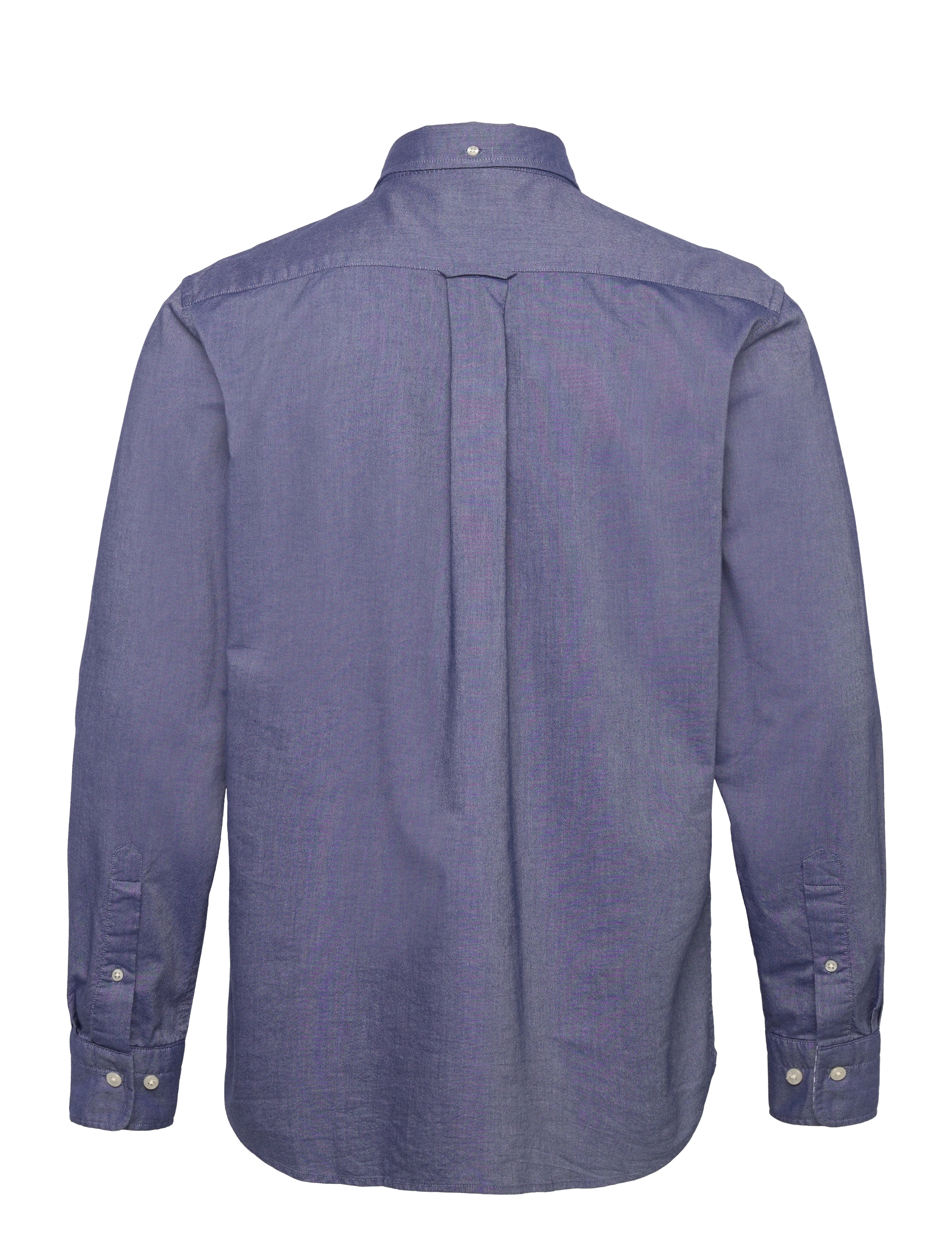 GANT - O1. HEATHER OXFORD CHECK REG BD - evening blue - 2