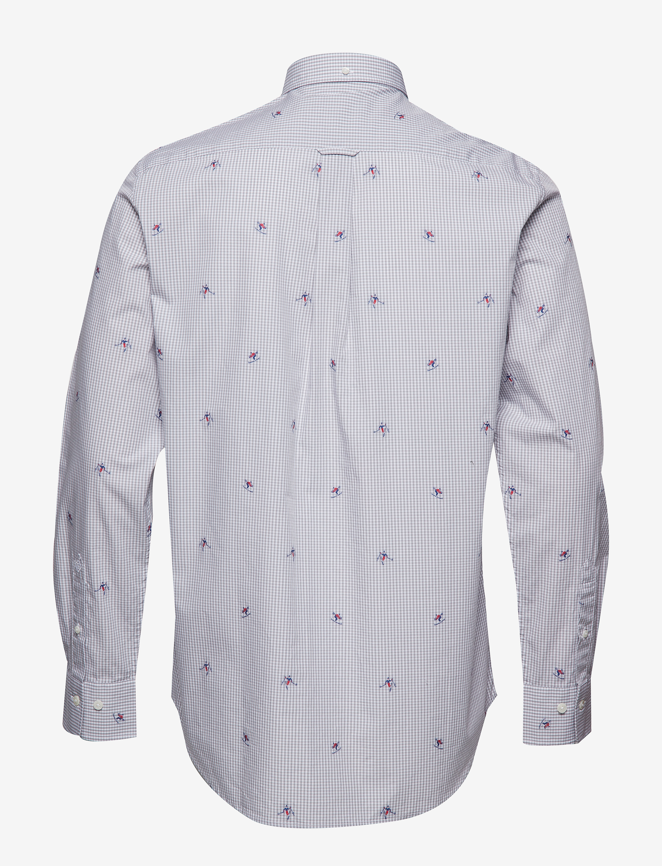 GANT - O1. SKI FIL COUPE REG BD - stone grey - 1